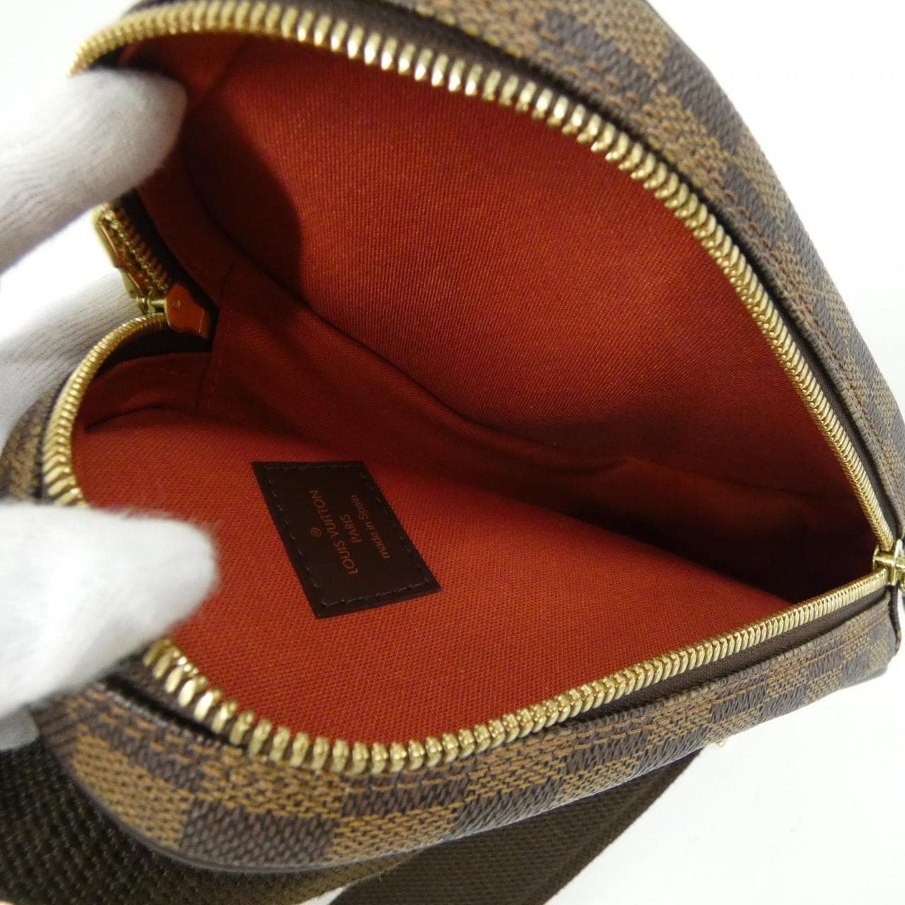 【ヴィンテージ】ルイヴィトン ダミエ ポシェット ガンジュ N48048 ショルダーバッグ