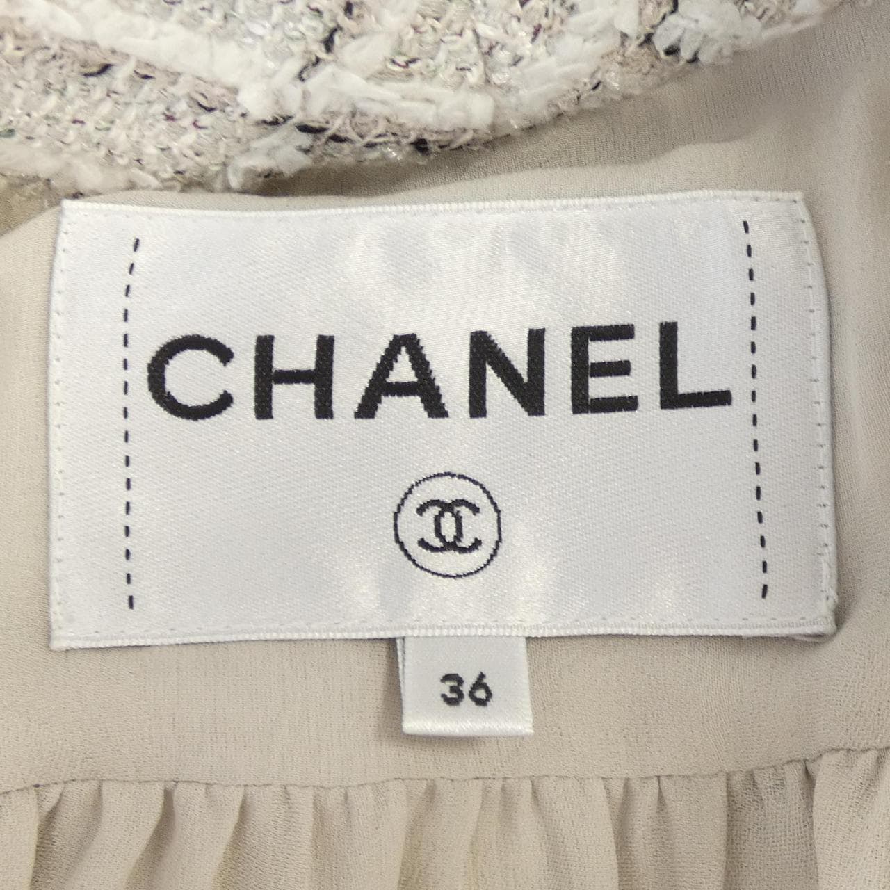 シャネル CHANEL LOOK35 P71855V63403 ジャケット
