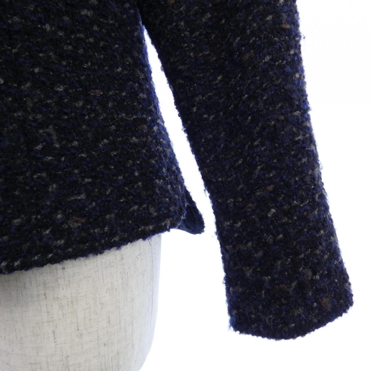 【ヴィンテージ】シャネル CHANEL P19972V11631 02A ノーカラージャケット