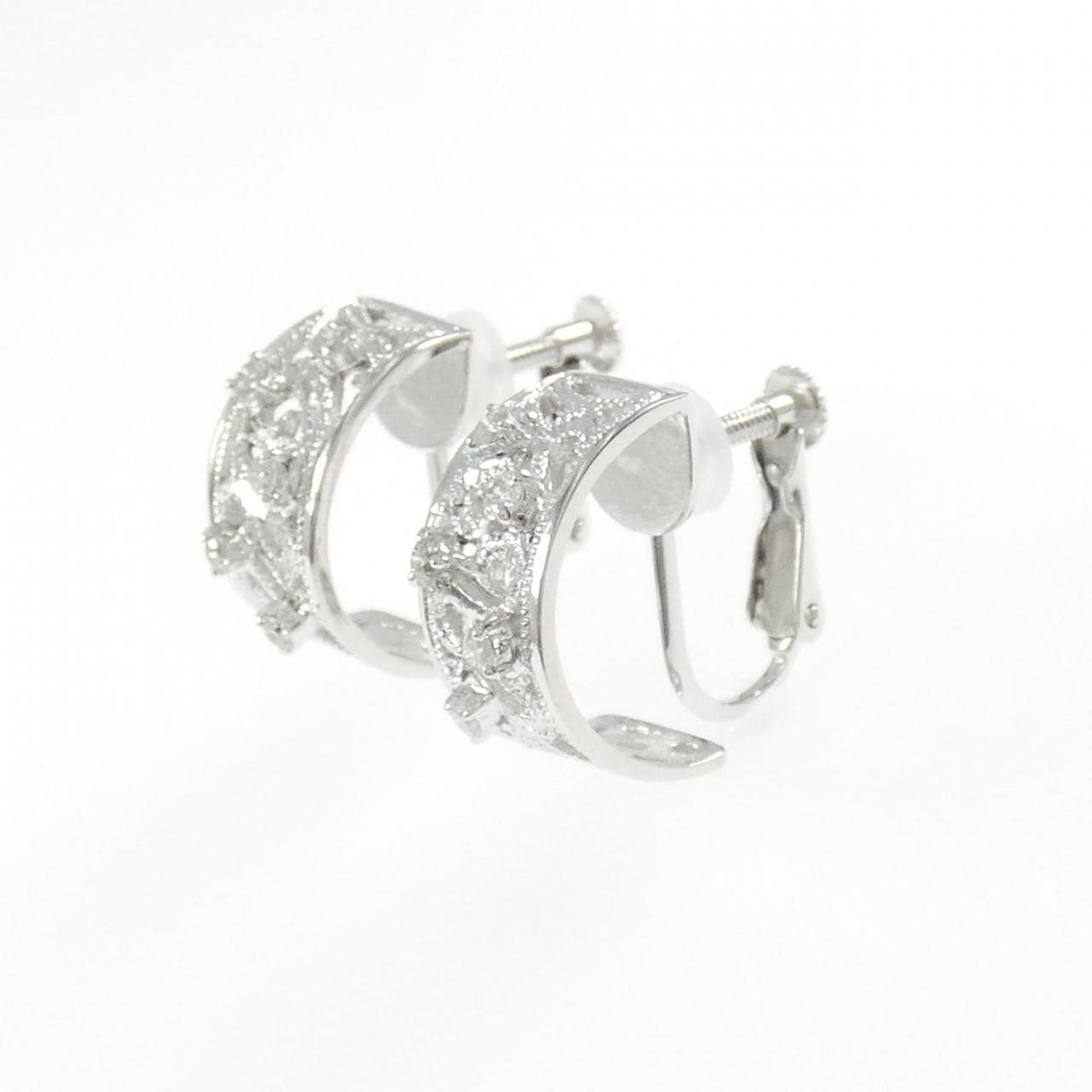 勇三 ダイヤモンド イヤリング 0.20CT