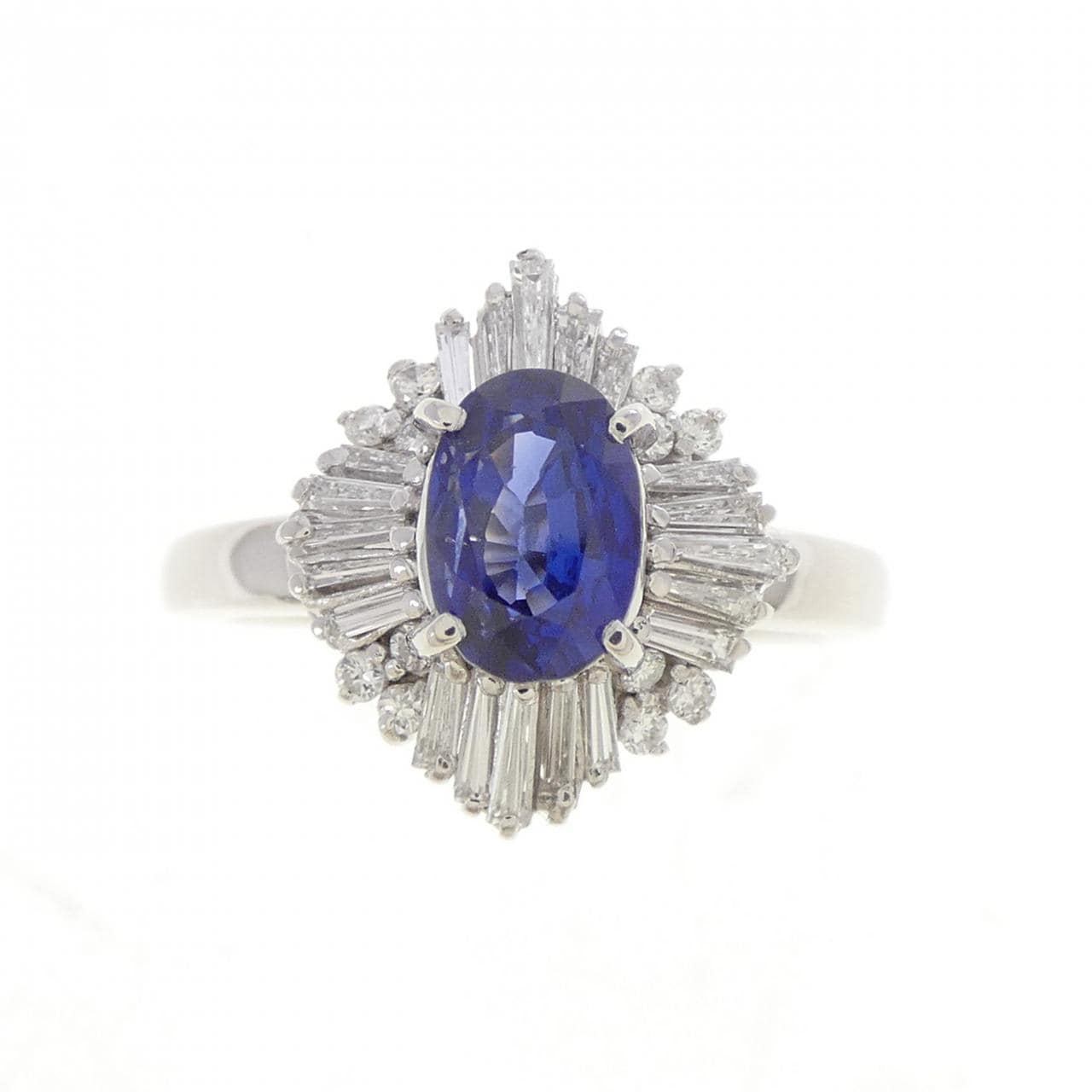 PT900 サファイヤ リング 1.40CT