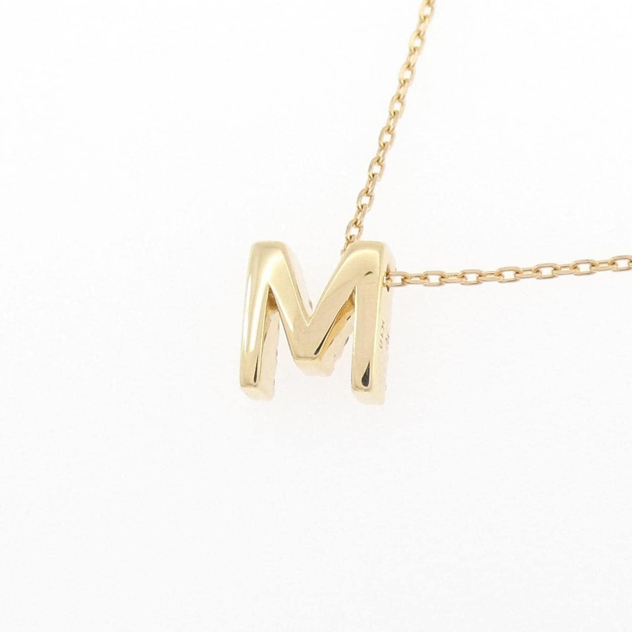 ポンテヴェキオ イニシャル ネックレス 0.07CT