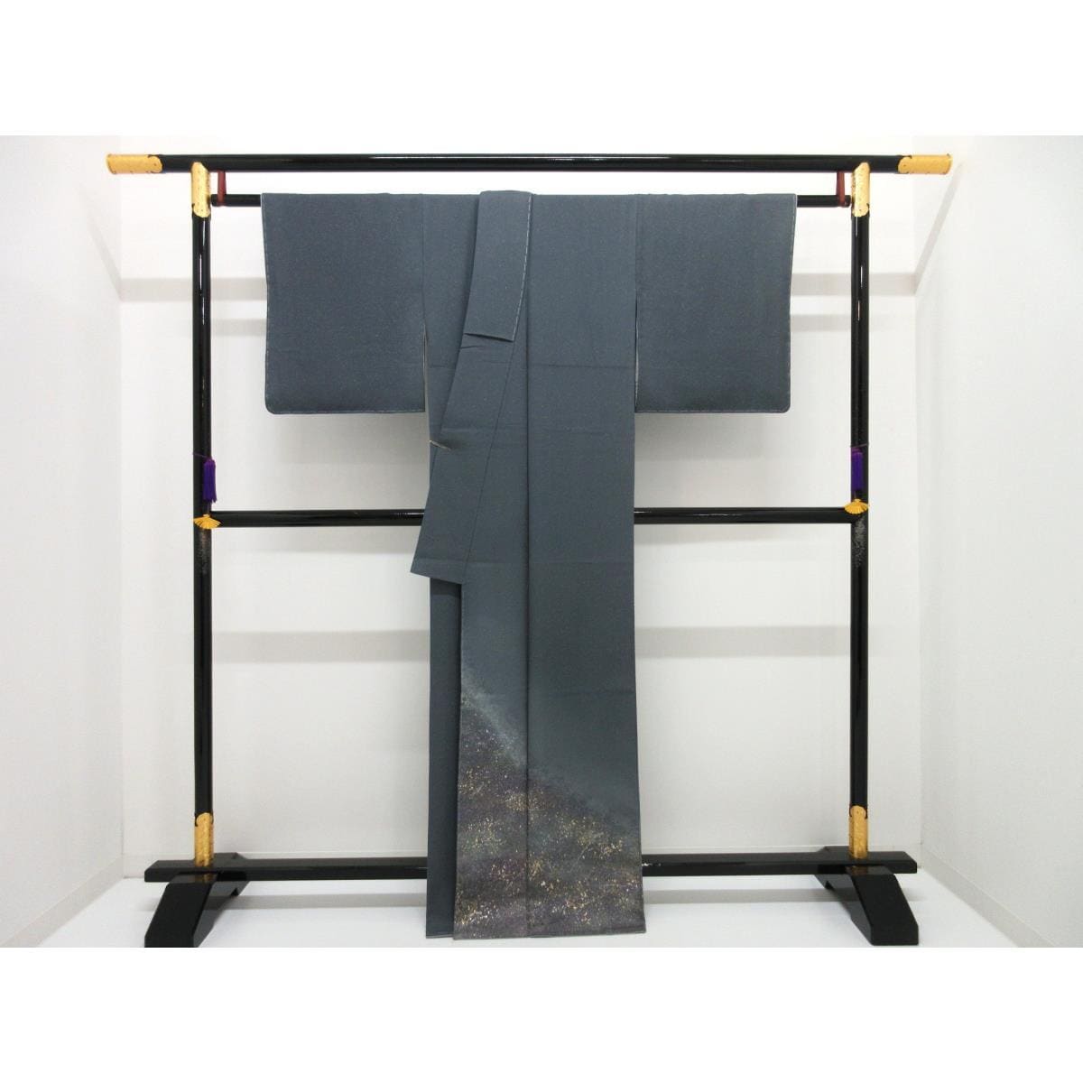 [Unused items] Homongi Yuzen gold painting