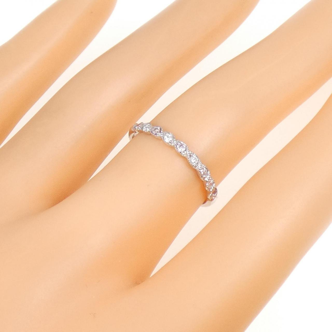 PT950 ピンクダイヤモンド リング 0.07CT