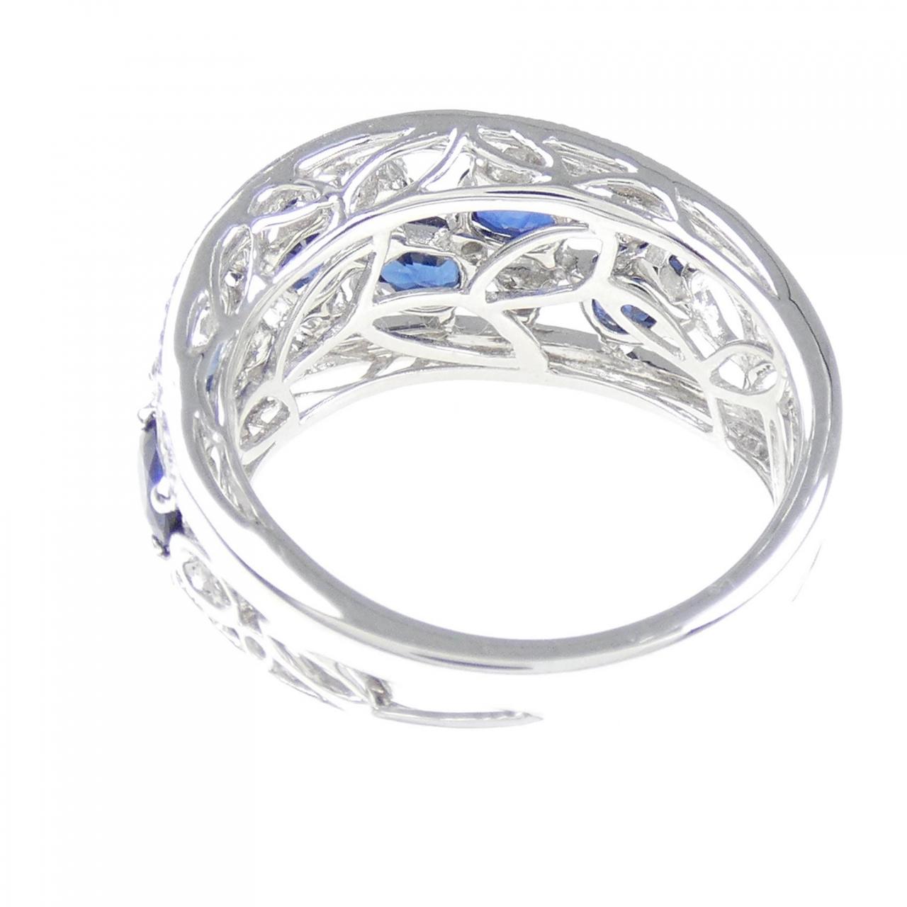 750WG Sapphire Ring 1.80CT