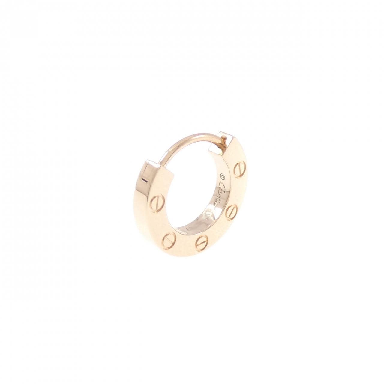 カルティエ ラブ ピアス 片耳