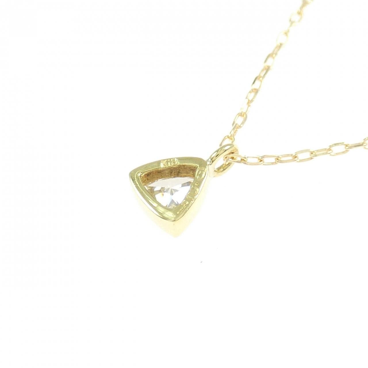 K18YG ダイヤモンド ネックレス 0.21CT