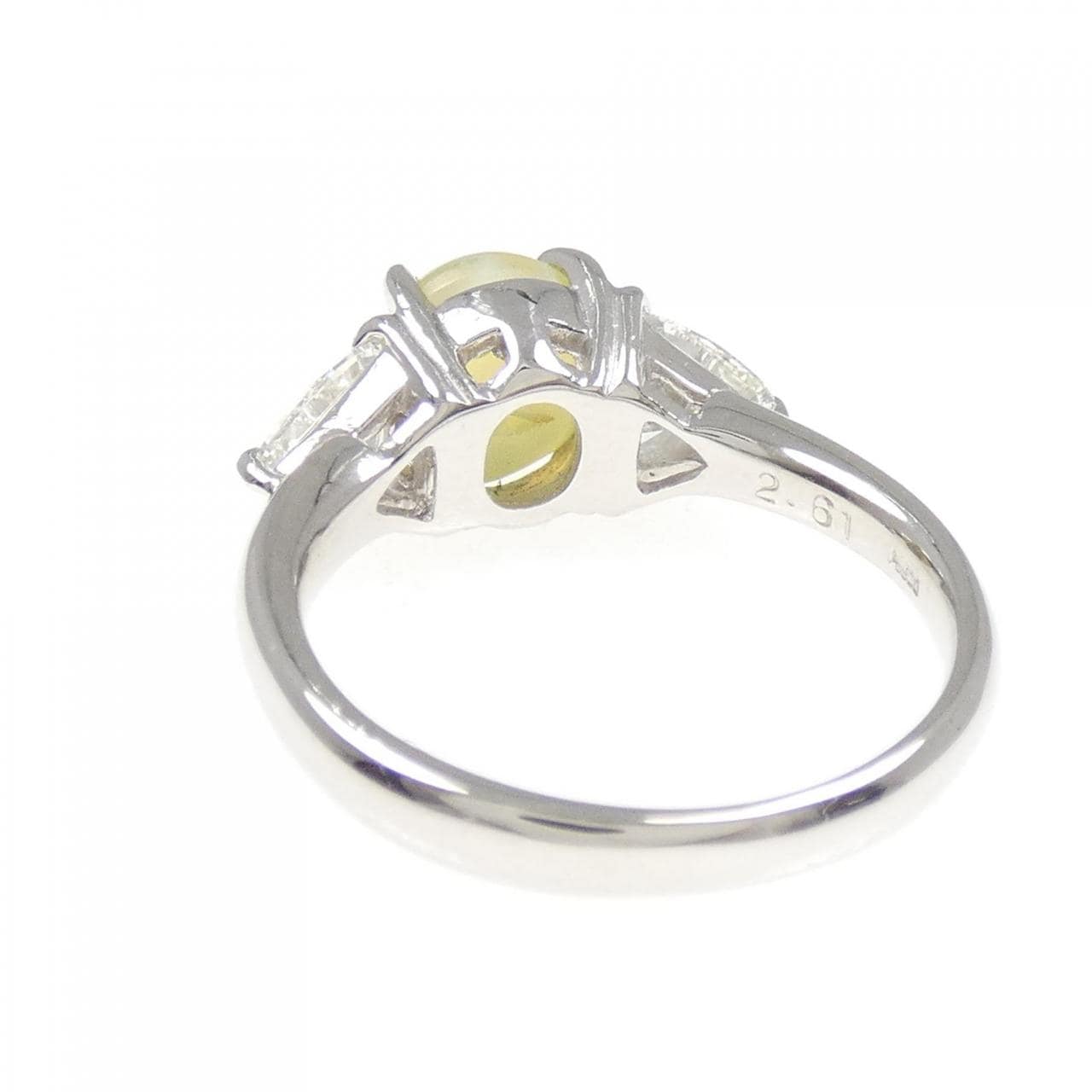 PT900 クリソベリルキャッツ リング 2.61CT