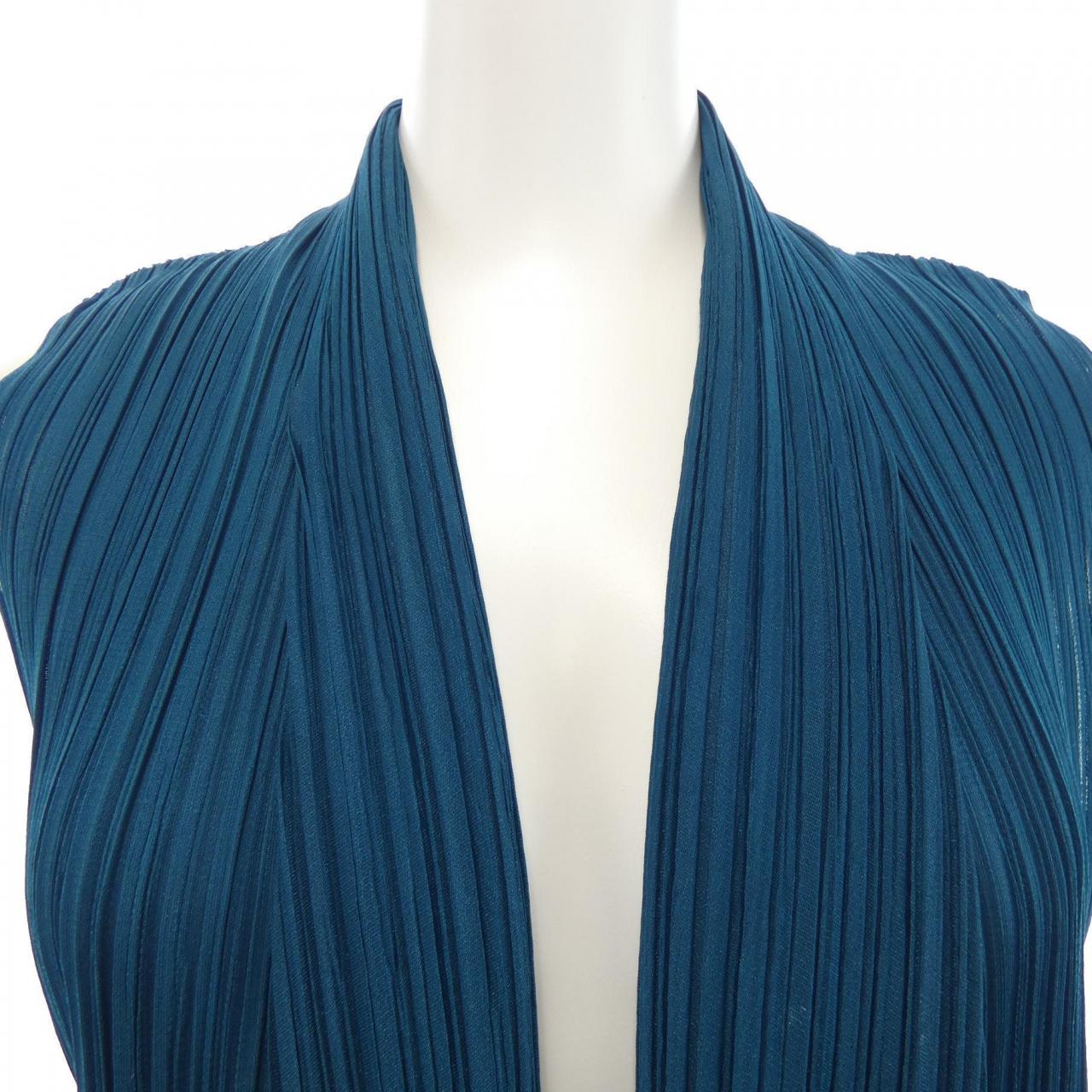 プリーツプリーズ PLEATS PLEASE PP41-JE221 ロングベスト