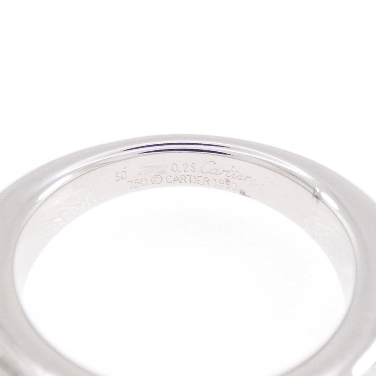 カルティエ エリプス リング 0.25CT