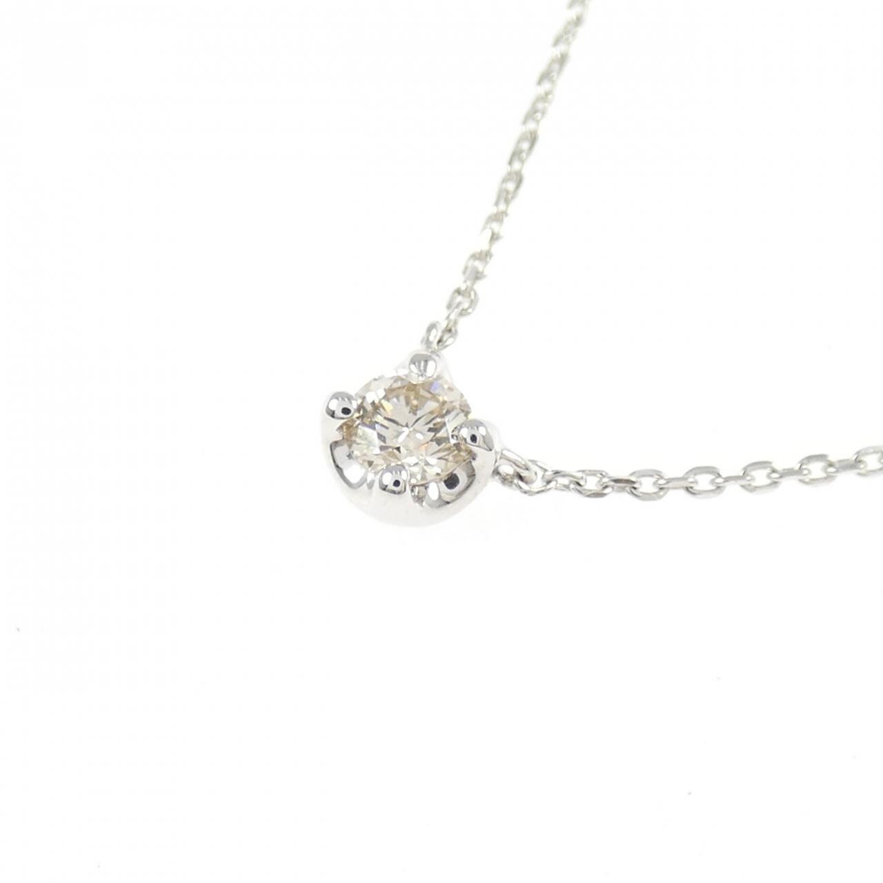 クミキョク ダイヤモンド ネックレス 0.13CT