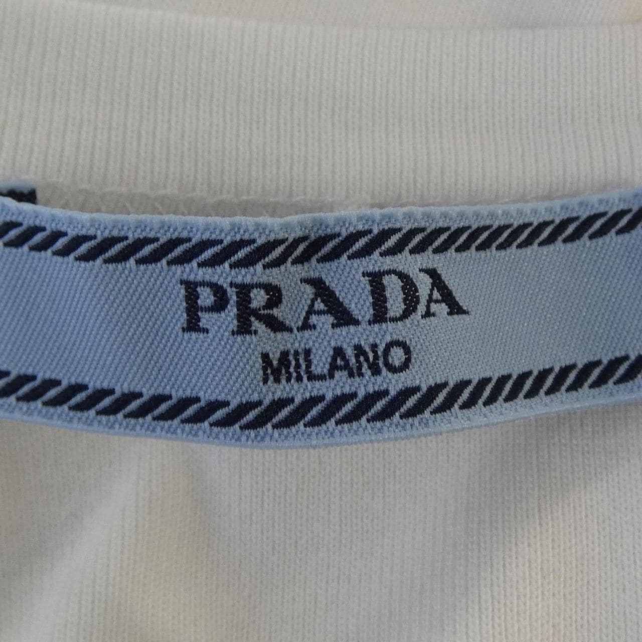 プラダ PRADA トライアングルロゴ リブニット ジャージー タンクトップ 39546X S222 10Z0 タンクトップ