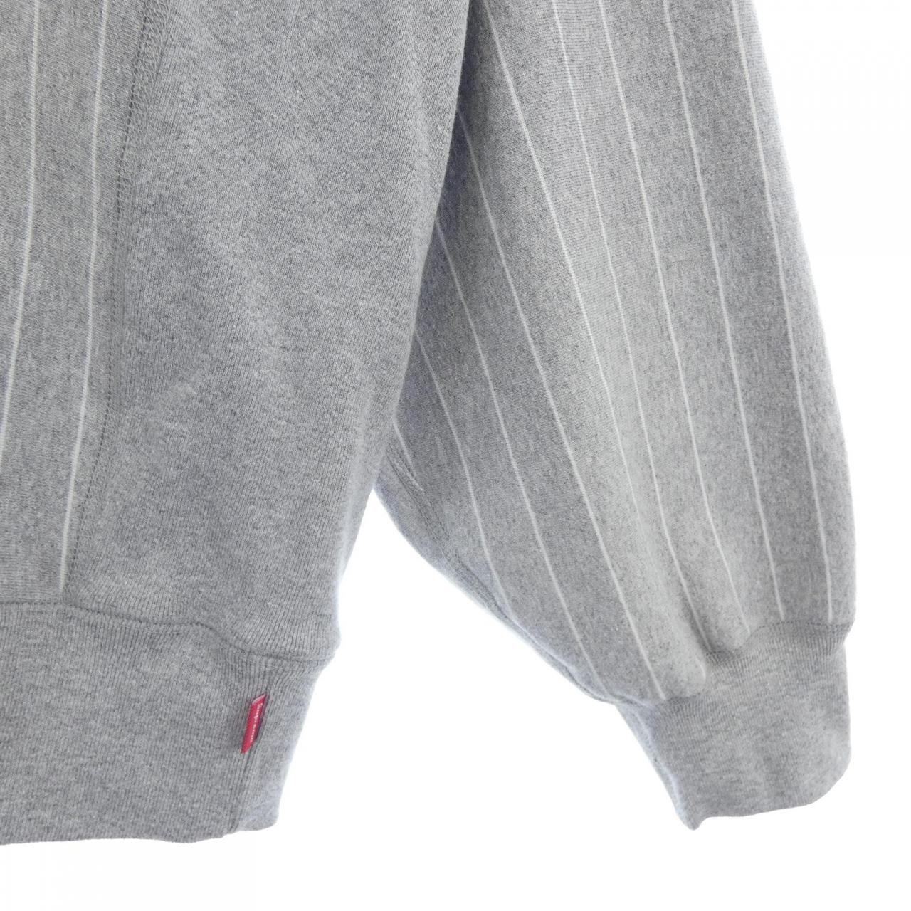 シュプリーム SUPREME PINSTRIPE CREWNECK スウェット