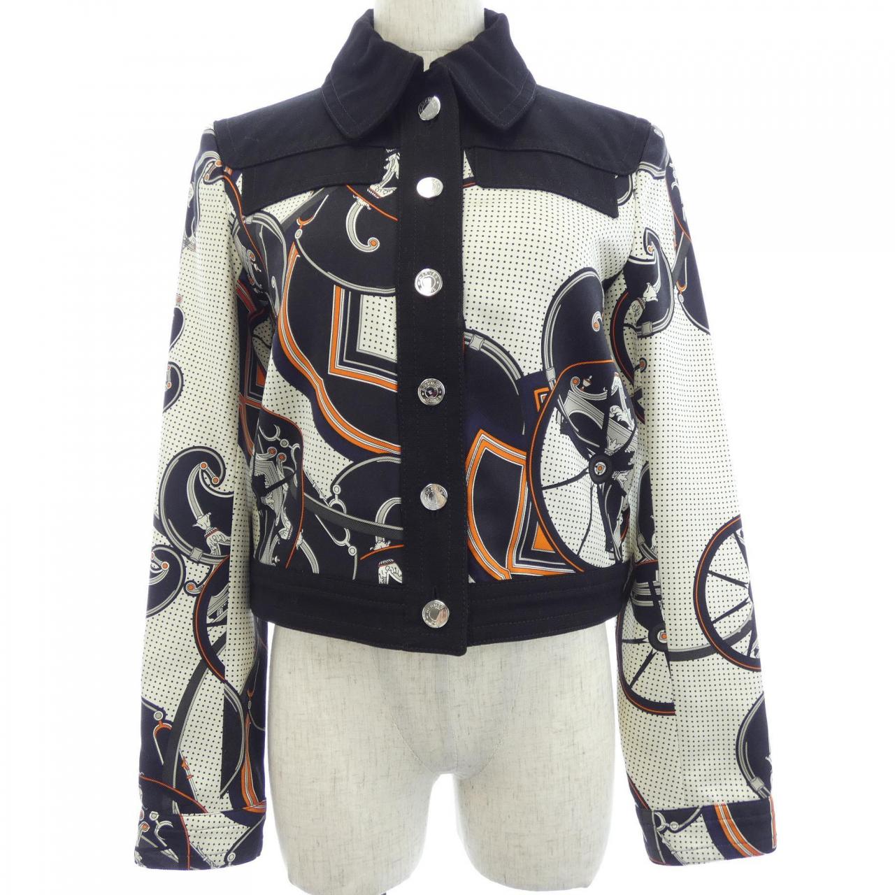 エルメス HERMES WASHINGTONS CARRIAGE *96-7201 ジャケット
