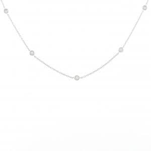 K18WG ダイヤモンド ネックレス 0.33CT