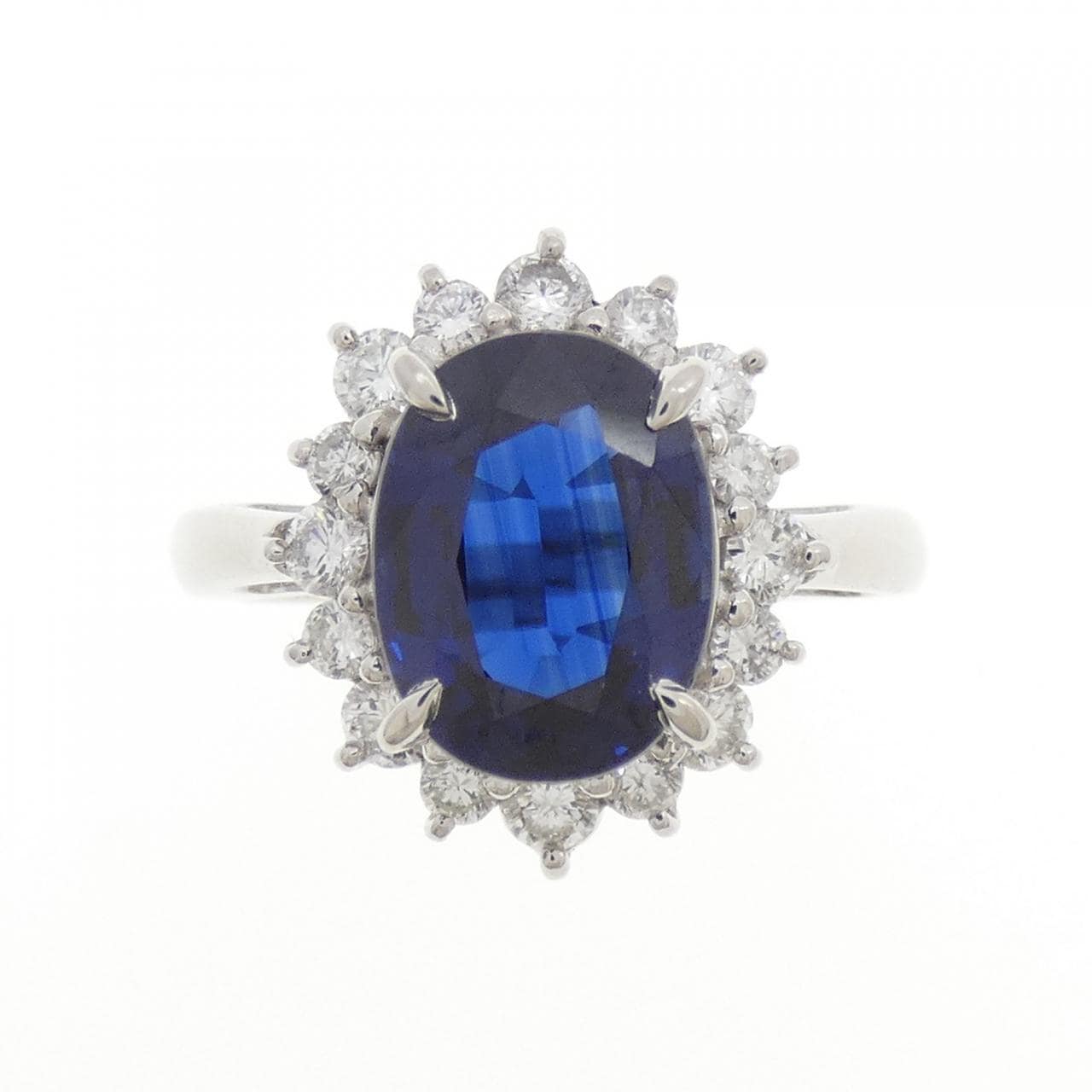 PT900藍寶石戒指3.34CT