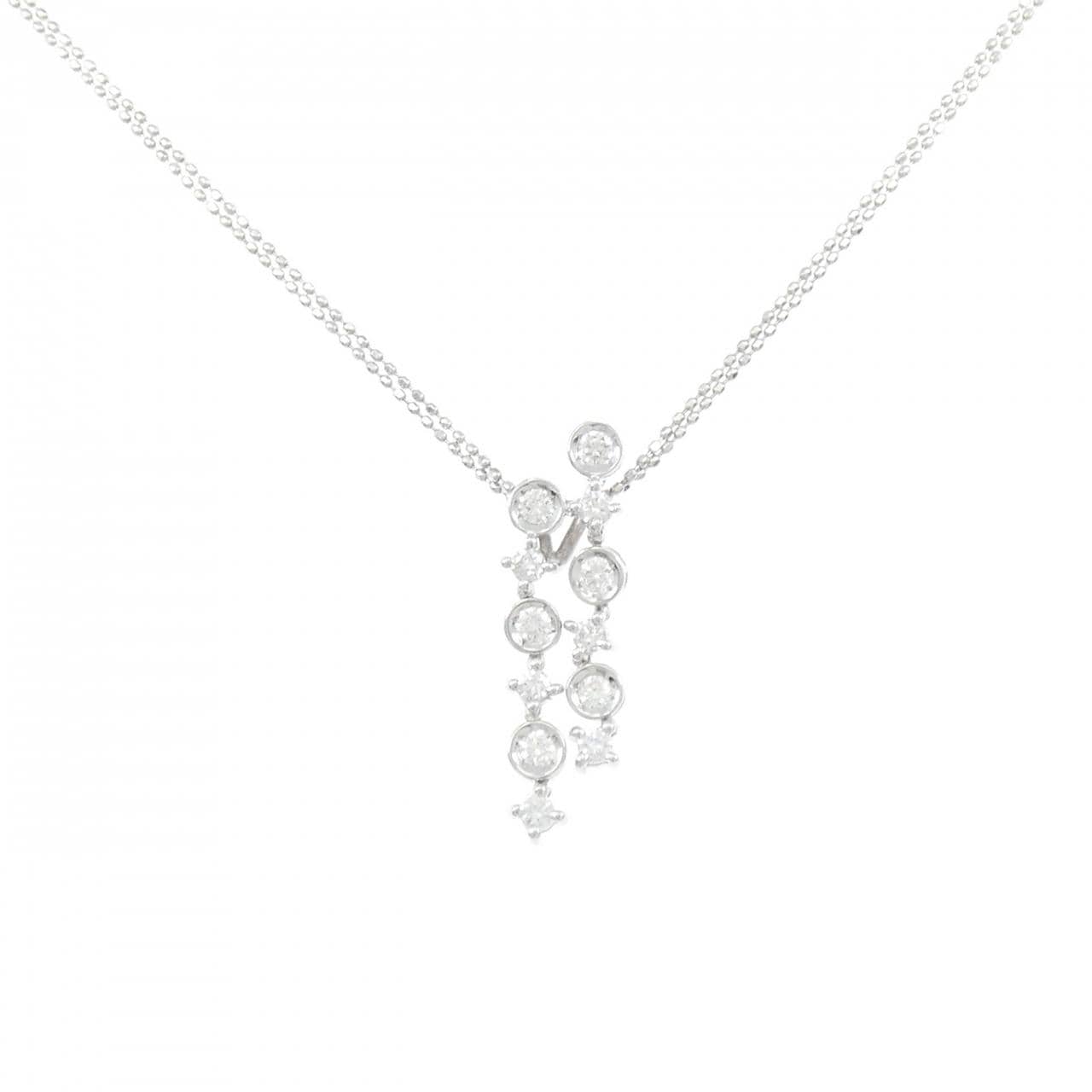 LINE ダイヤモンド ネックレス 0.50CT