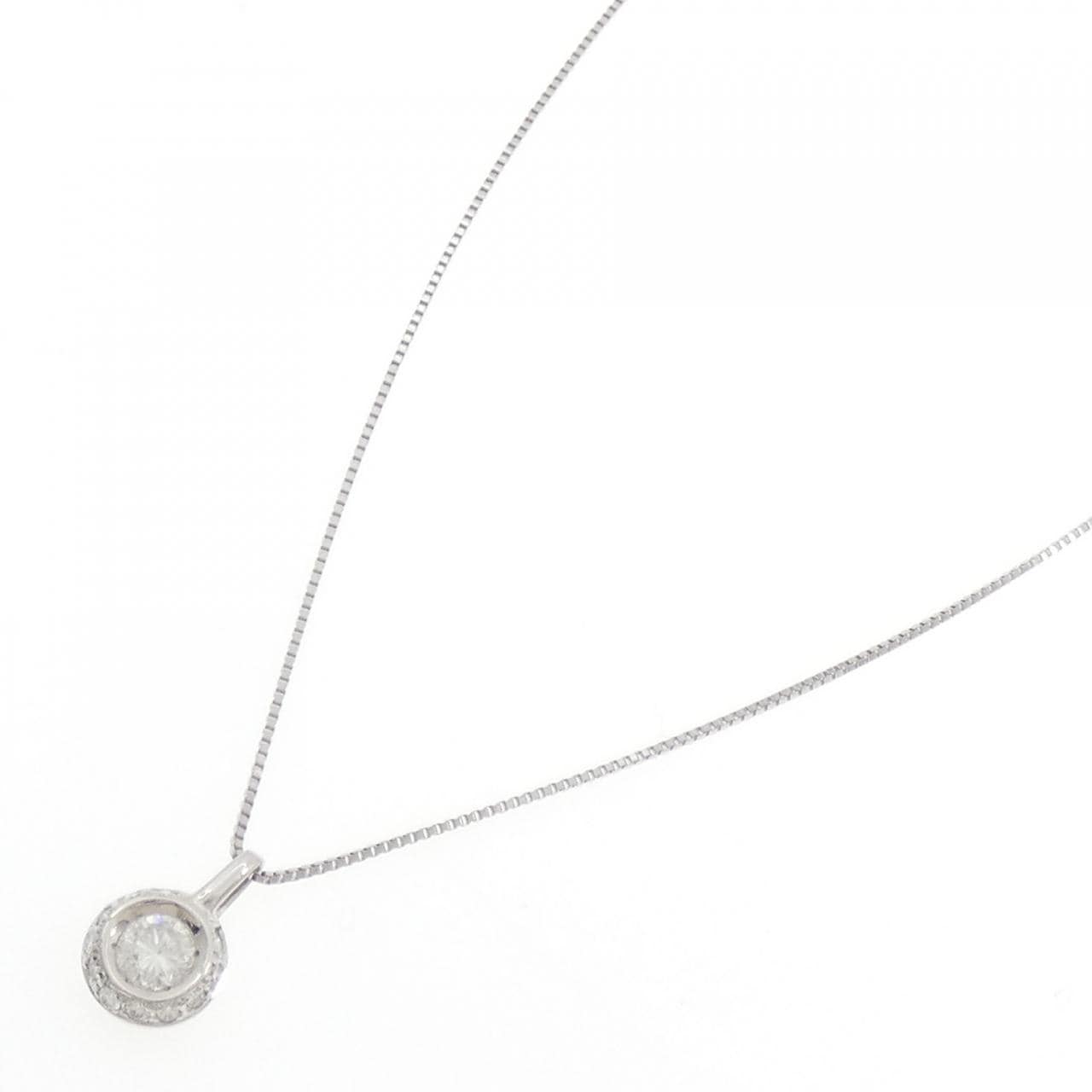 PT900/PT850 ダイヤモンド ネックレス 0.40CT