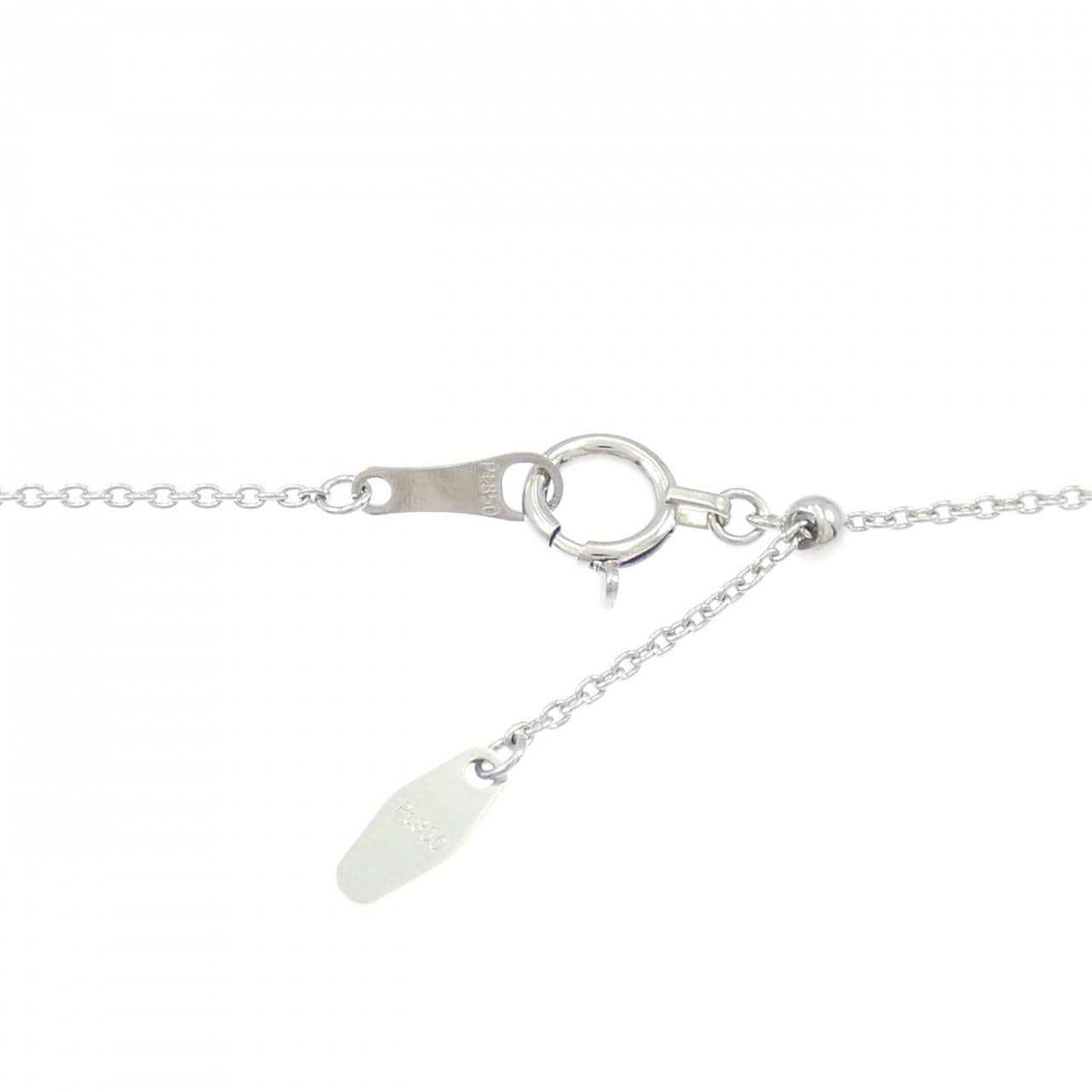 【リメイク】PT900/PT850 ダイヤモンド ネックレス 1.019CT G SI2 VG