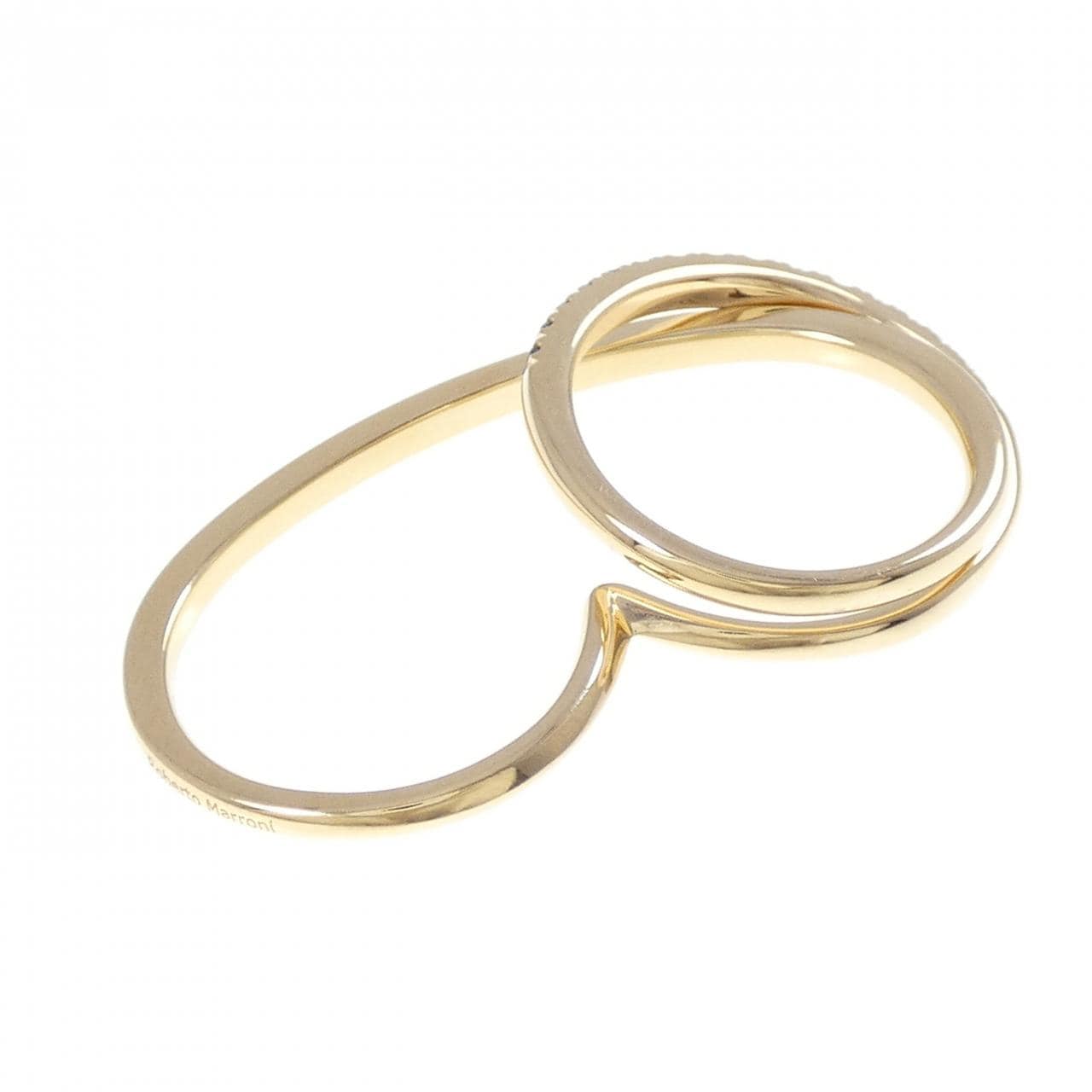 750YG ダイヤモンド リング