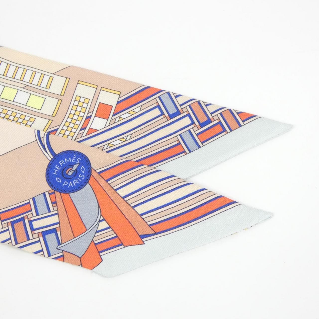 エルメス BRIDES ET GRIS GRIS ツイリー 062849S スカーフ