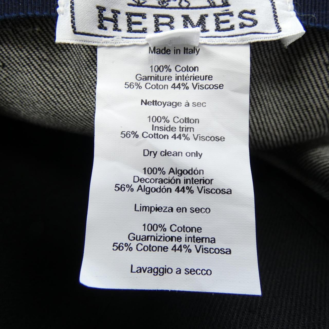 エルメス HERMES キャップ