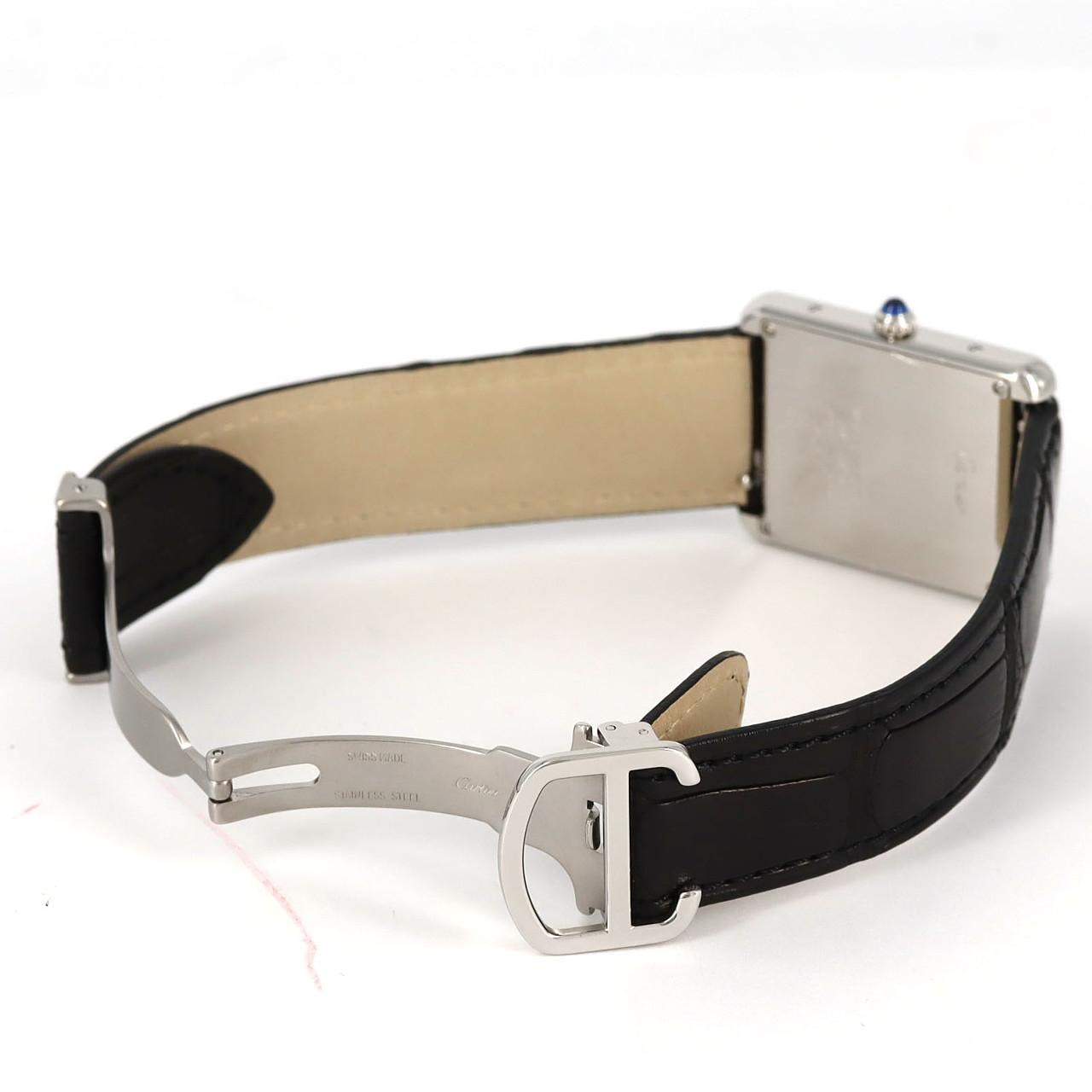 カルティエ タンクソロLM WSTA0028 SS クォーツ