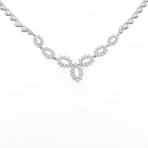 PT900/PT850 ダイヤモンド ネックレス 2.51CT