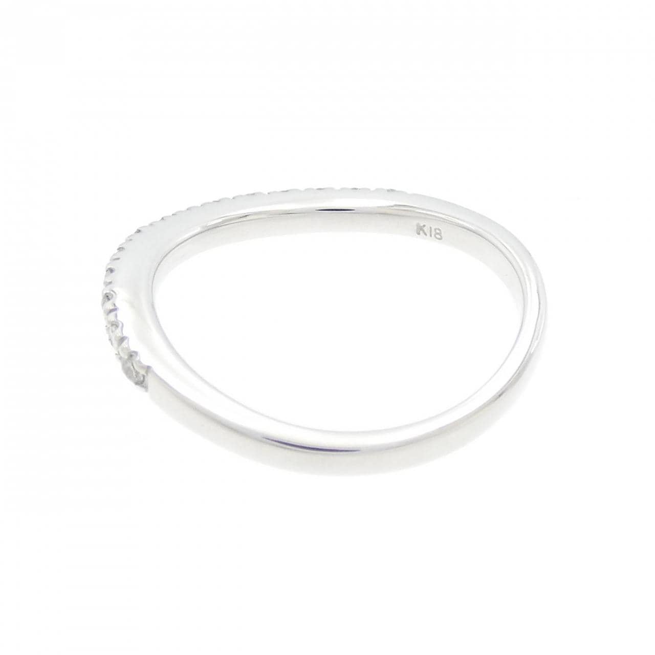 K18WG ダイヤモンド リング 0.20CT
