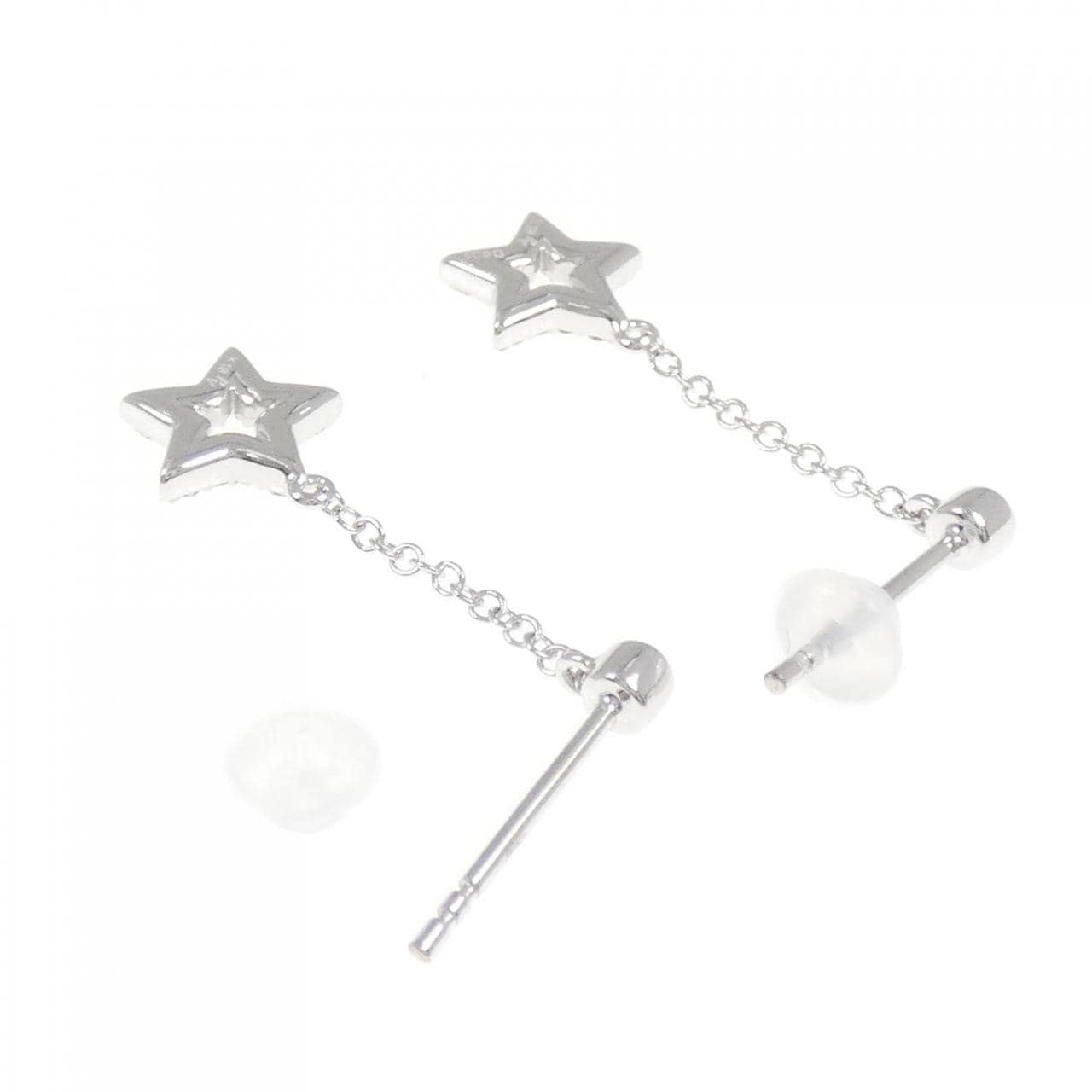 ポンテヴェキオ ダイヤモンド ピアス 0.25CT