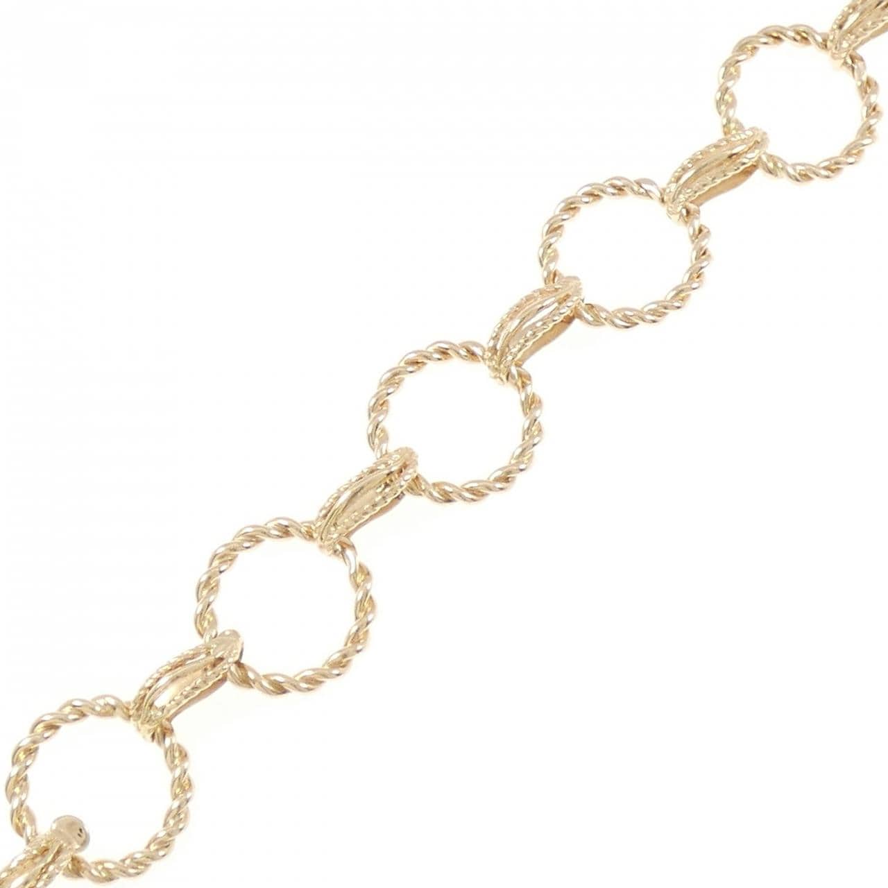 【ヴィンテージ】ヴァンクリーフ&アーペル 14KYG ブレスレット