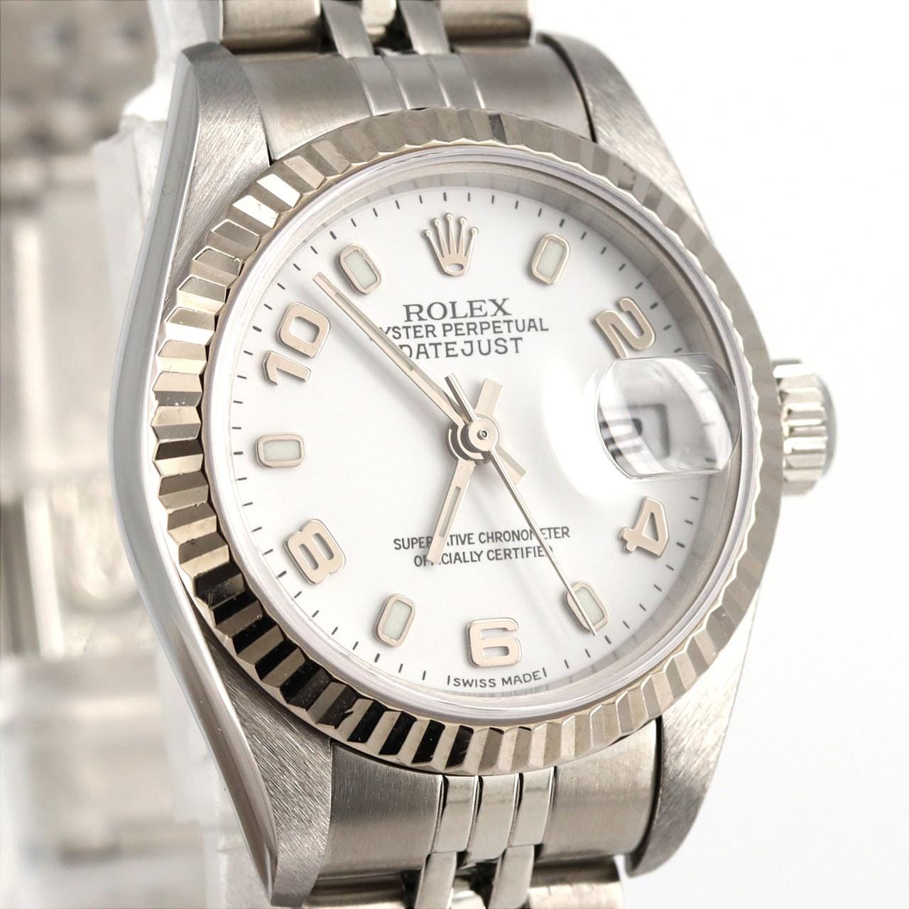ROLEX Datejust 79174 SSxWG Automatic F number