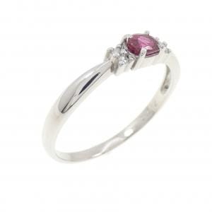 PT900 ルビー リング