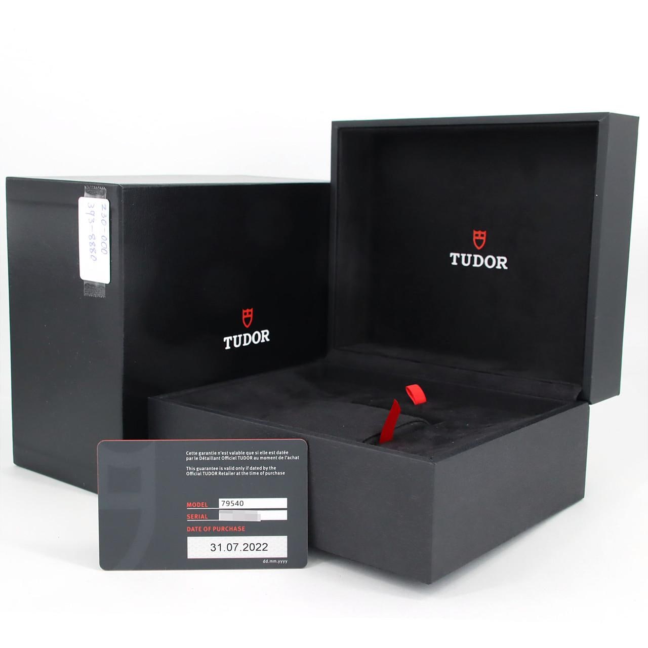 【ノーメンテナンス還元価格】チューダー/チュードル ヘリテージブラックベイ 79540 SS 自動巻