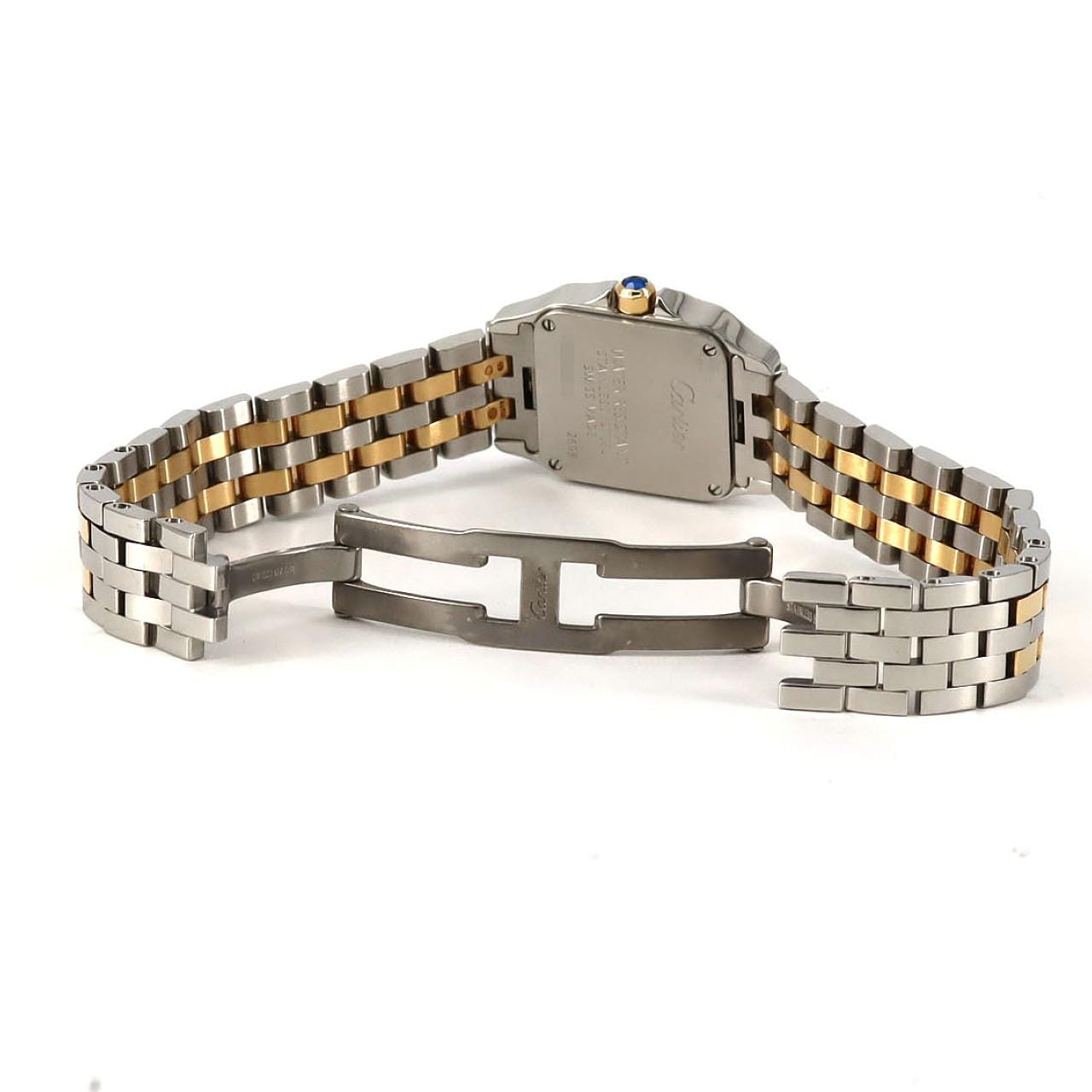 カルティエ サントスドゥモワゼルSM コンビ W25066Z6 SSxYG クォーツ