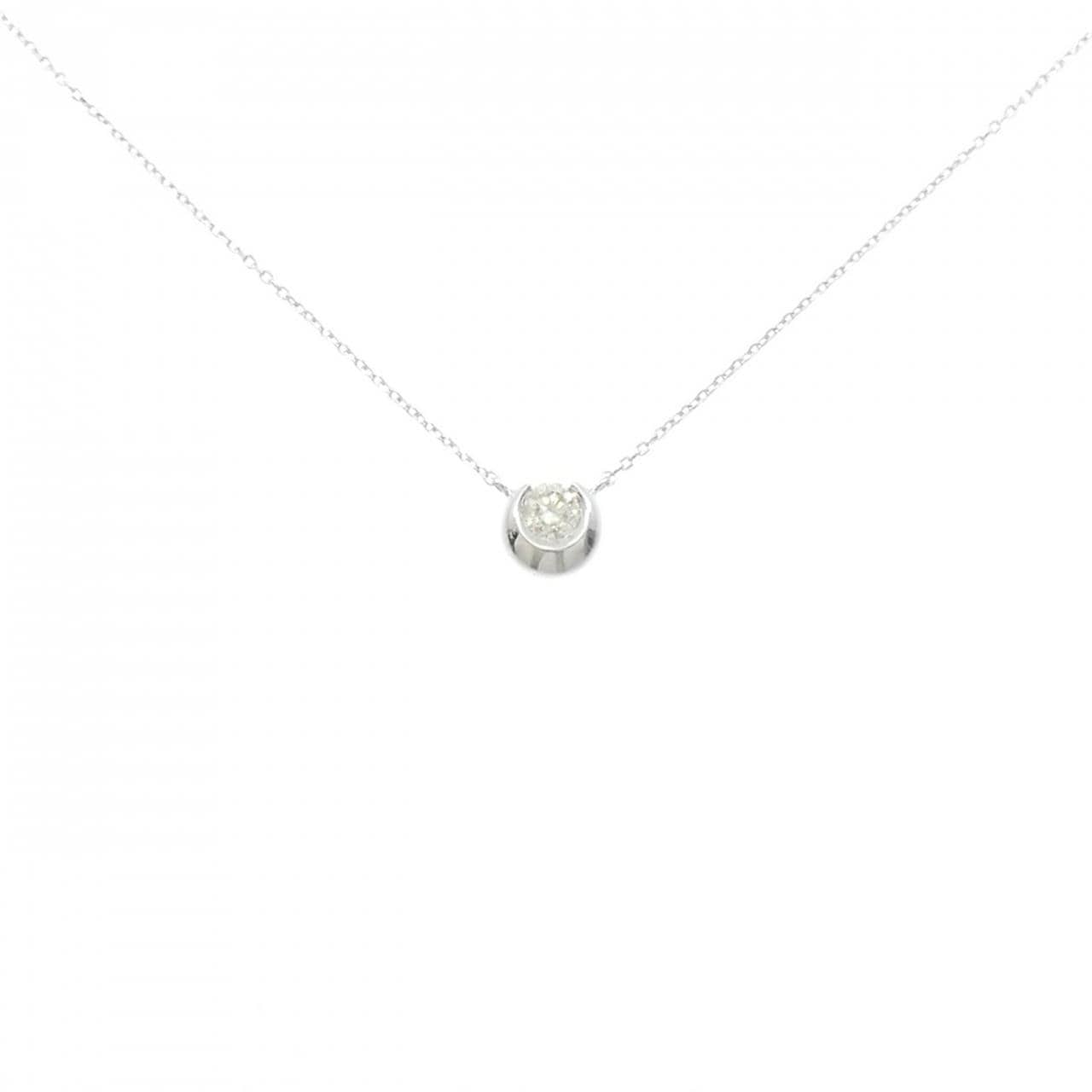 PT900/PT850 ダイヤモンド ネックレス 0.14CT
