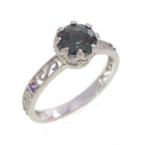K18WG アンデシン リング 0.764CT