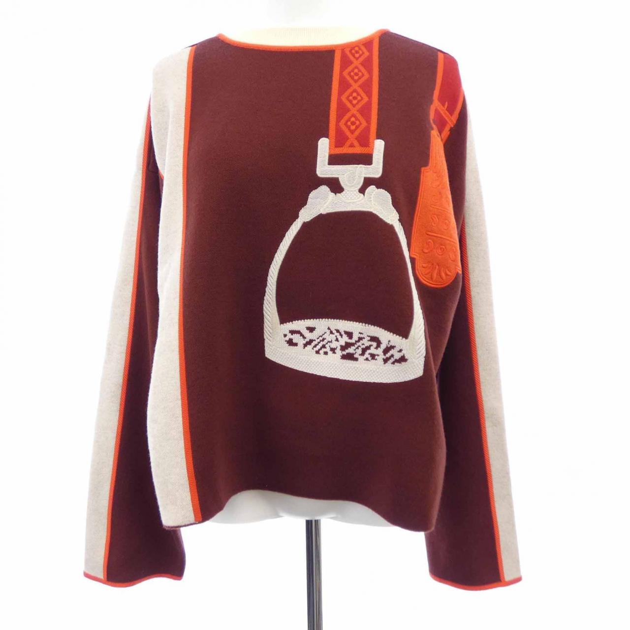 エルメス HERMES ETRIERS　STIRRS 4E2653D5 ニット
