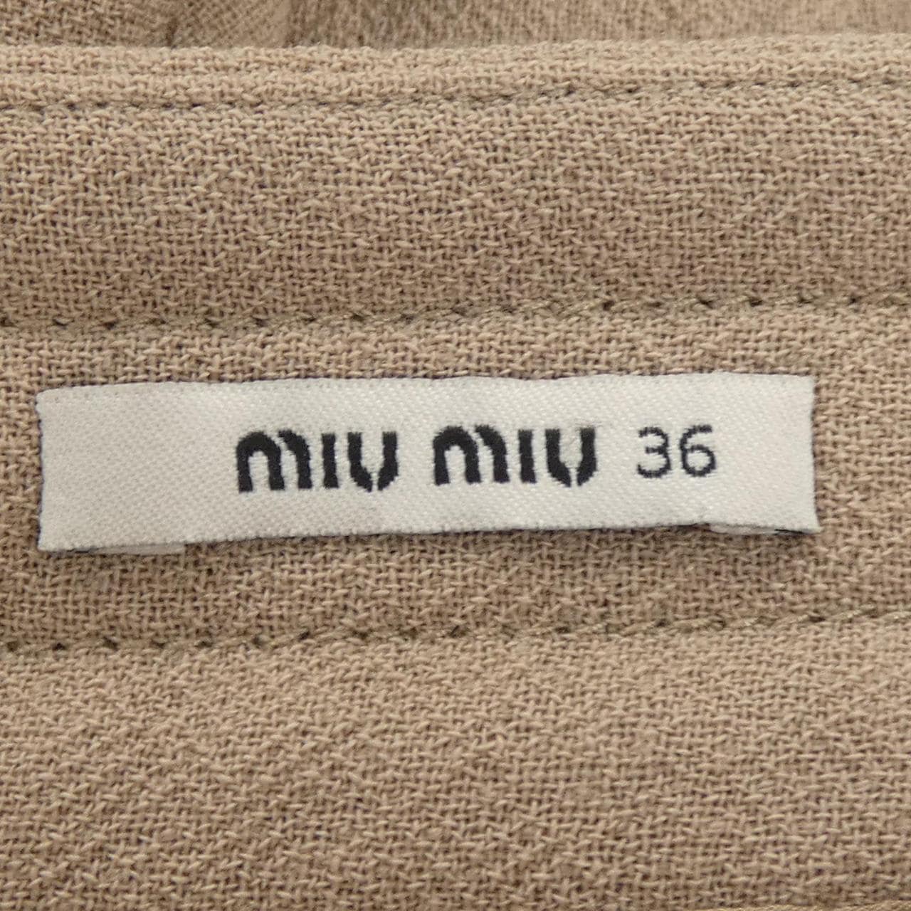 ミュウミュウ MIU MIU MG617 1BEW スカート