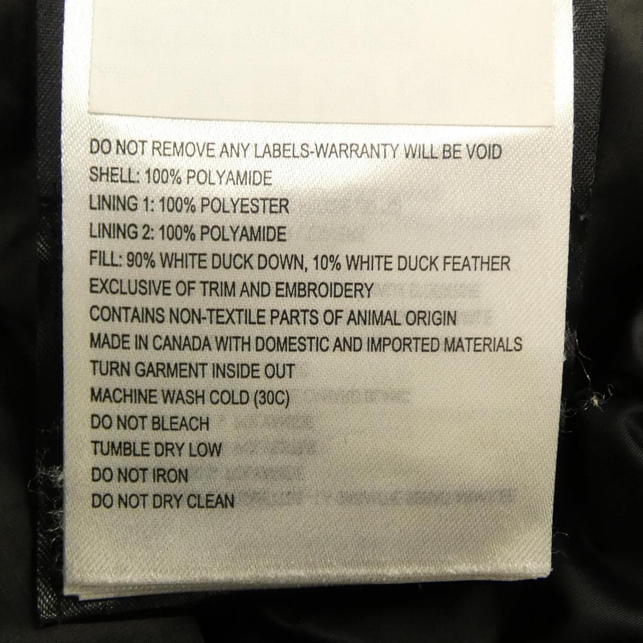 カナダグース CANADA GOOSE BLACK LABEL 5078MB LODGE ロッジ ダウンジャケット