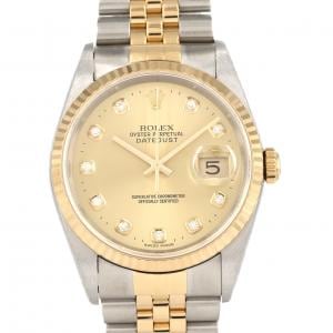 ロレックス デイトジャスト 16233G SSxYG 自動巻 P番