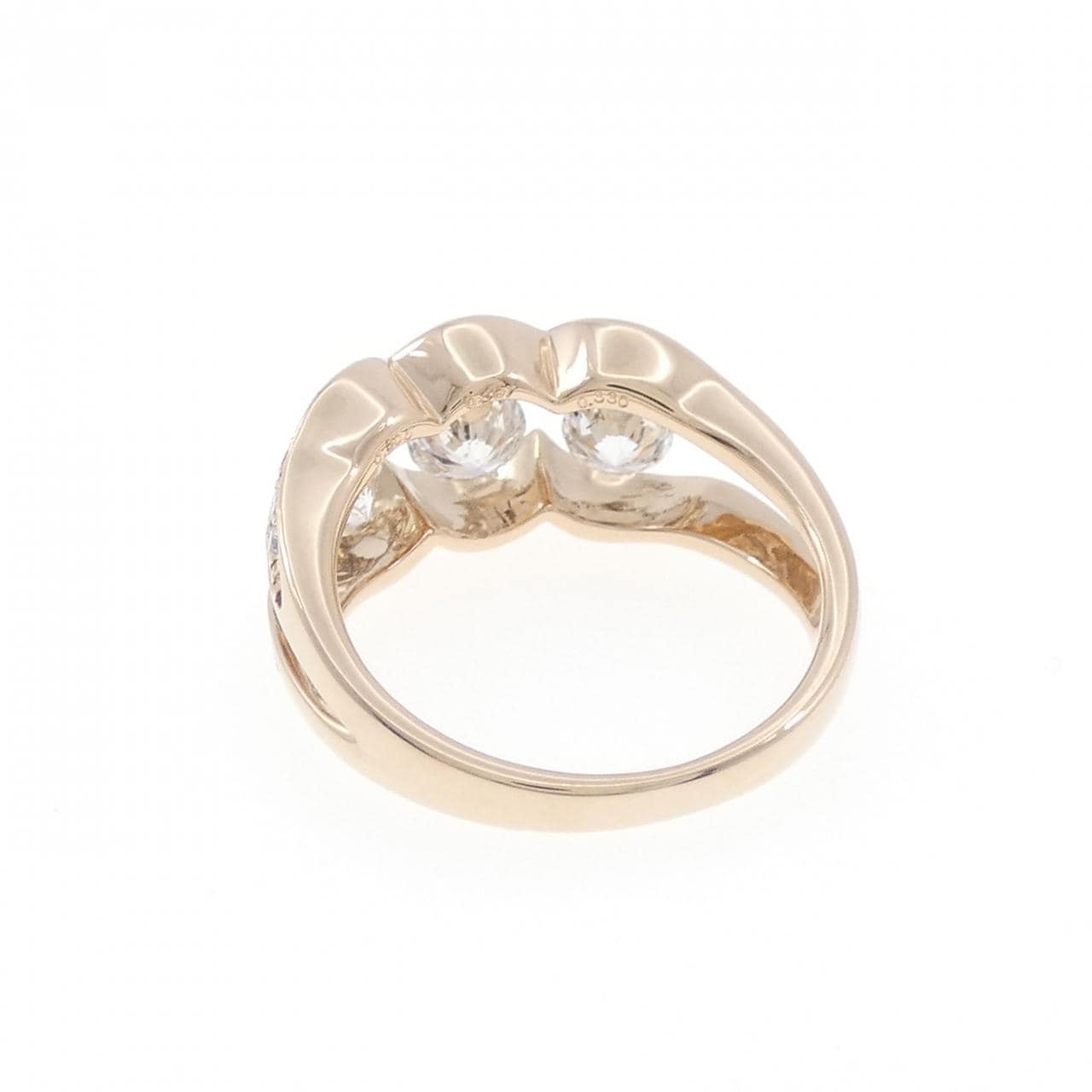 K18PG ダイヤモンド リング 1.002CT