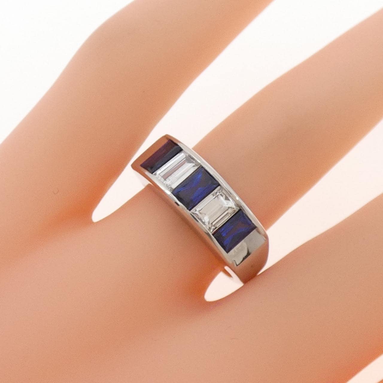 PT900 サファイヤ リング 1.08CT