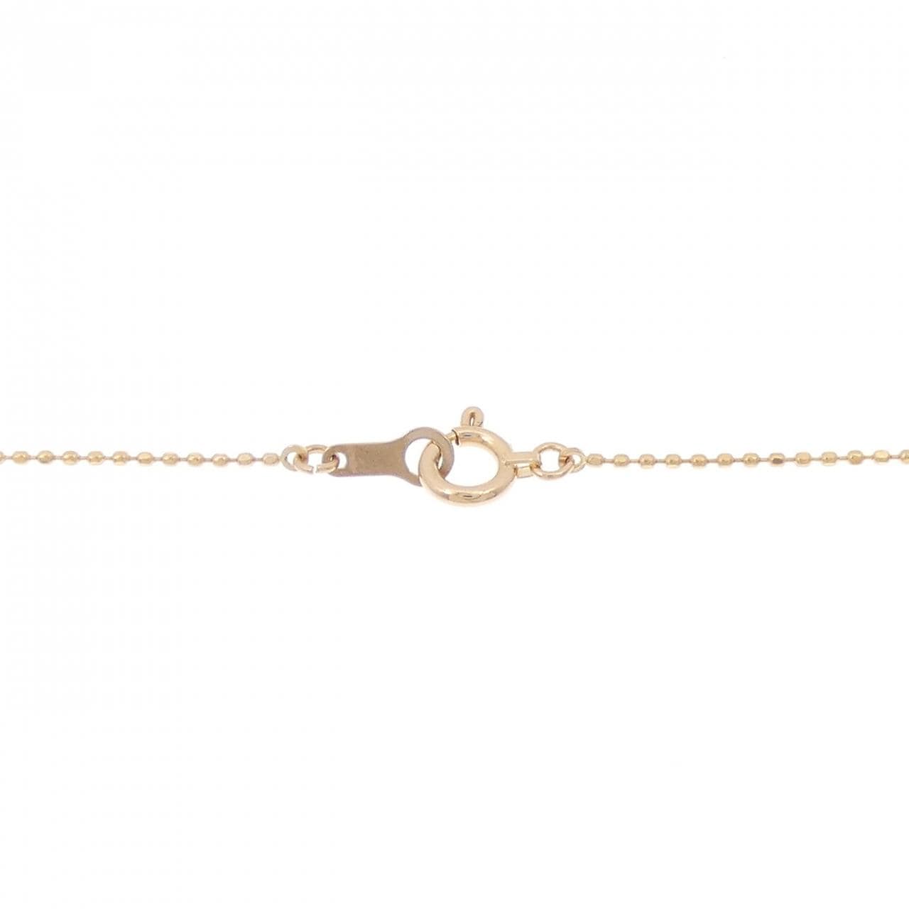 K18PG ハート ダイヤモンド ネックレス 0.30CT