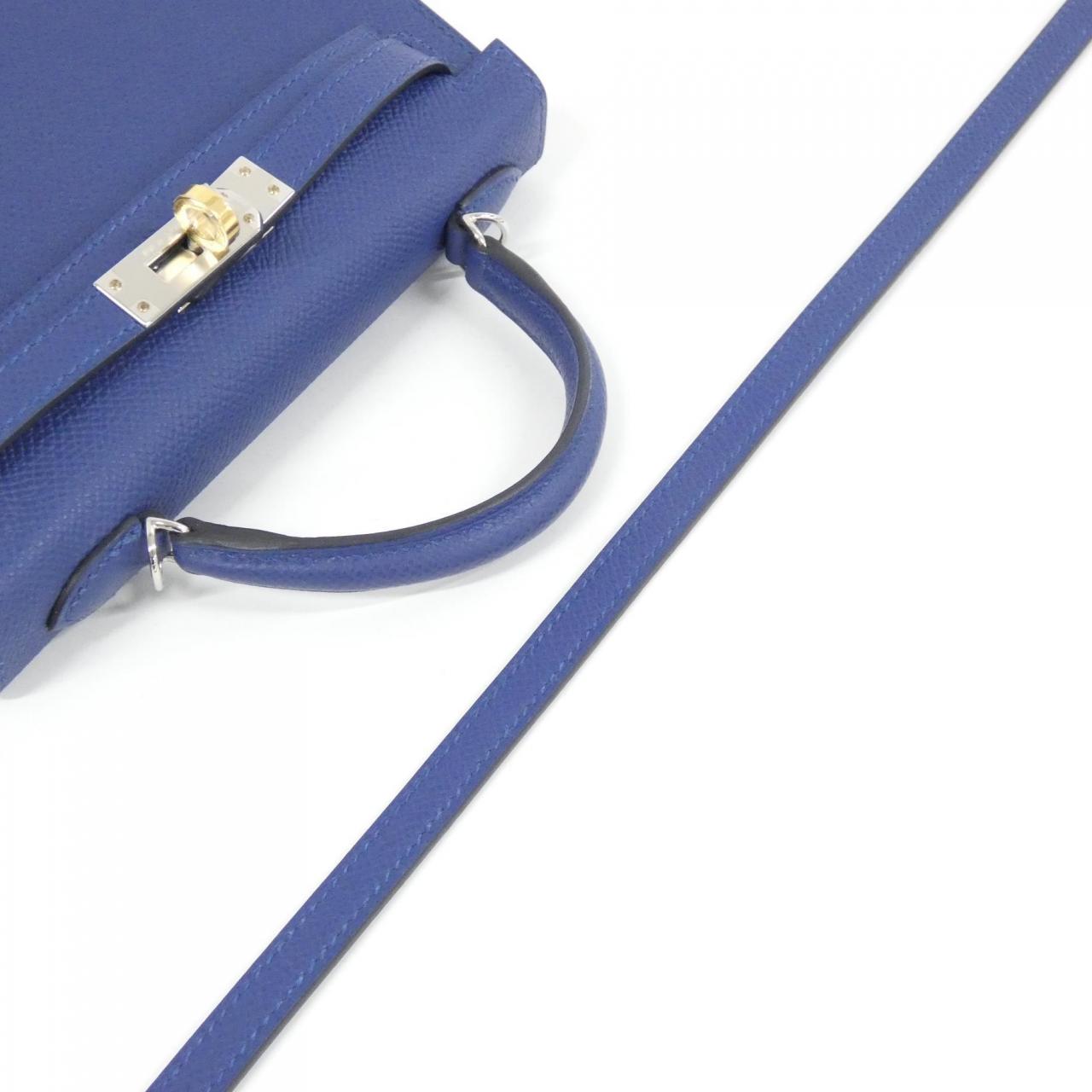 【未使用品】エルメス ミニ ケリー2 エレクトラム MINI 086478CT バッグ