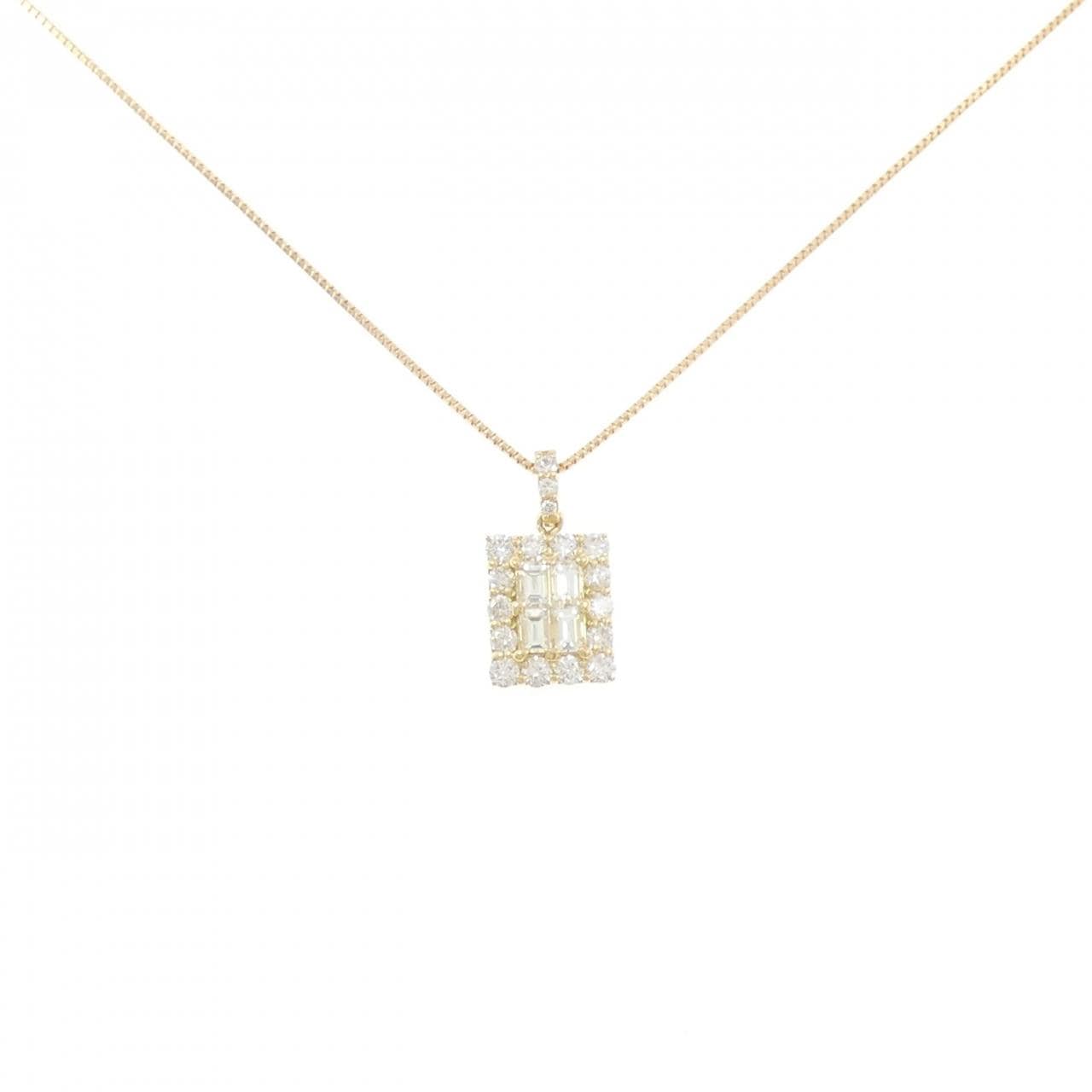 【新品】K18YG ダイヤモンド ネックレス 0.50CT