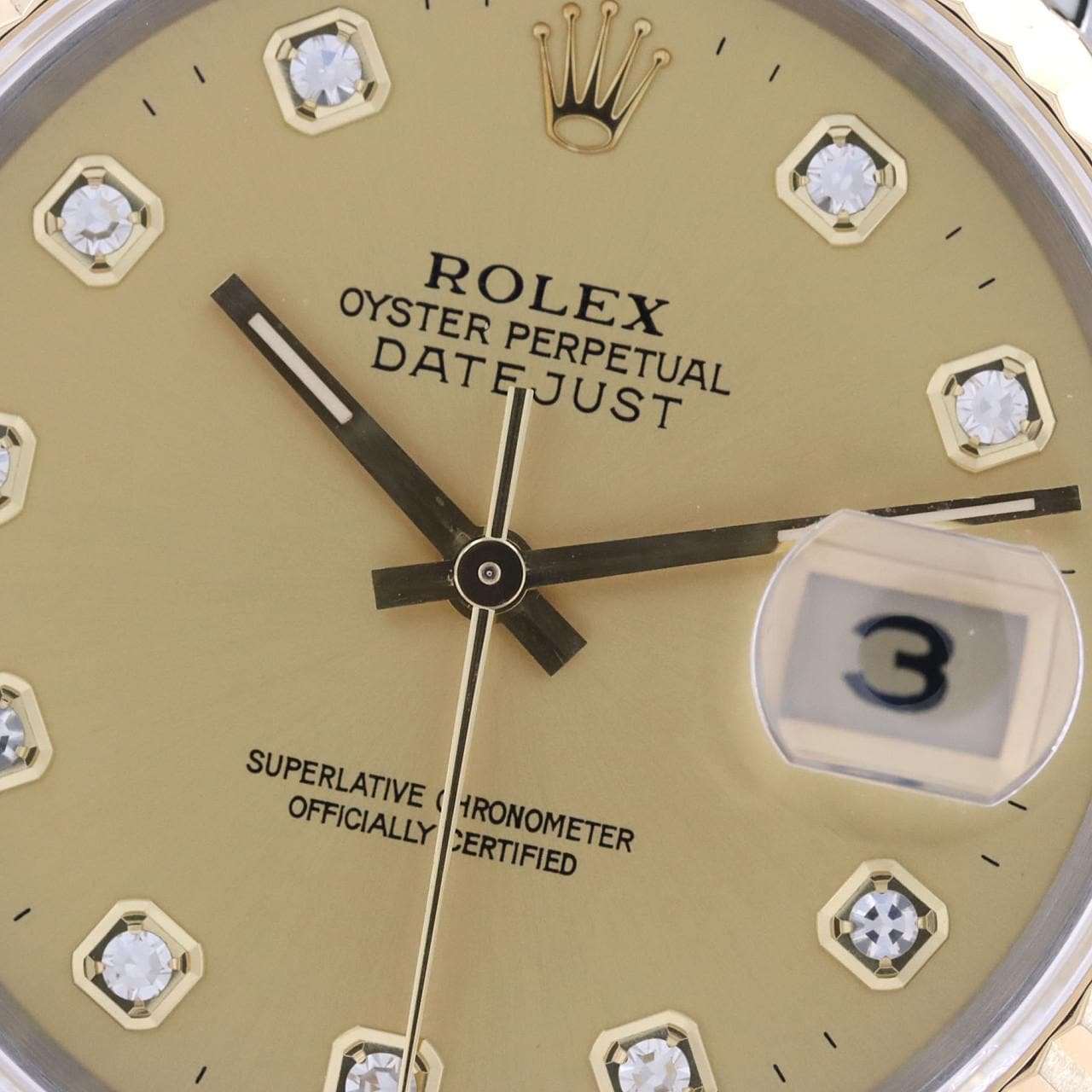 ロレックス デイトジャスト 16233G SSxYG 自動巻 T番