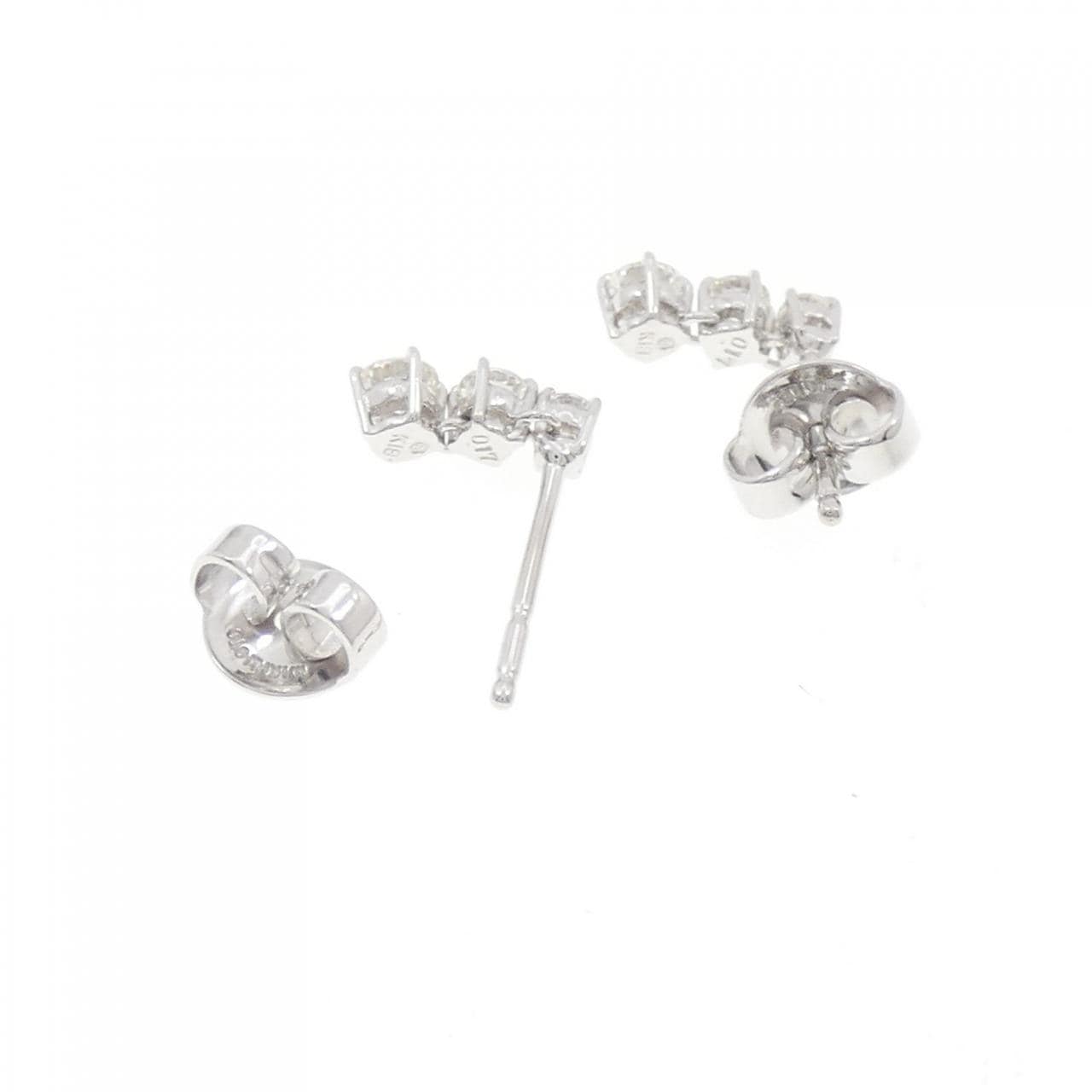 ミキモト ダイヤモンド ピアス 0.34CT