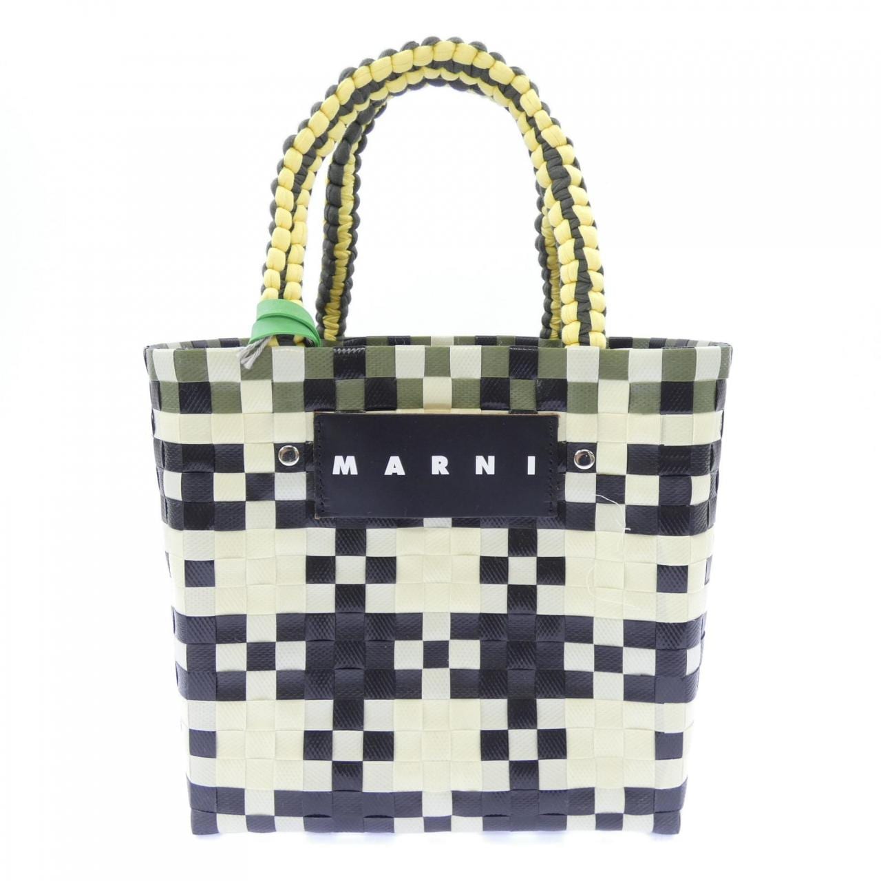 マルニ MARNI MARI MARKET JERSEY HANDLE BASKET SHMH0013A0 BAG