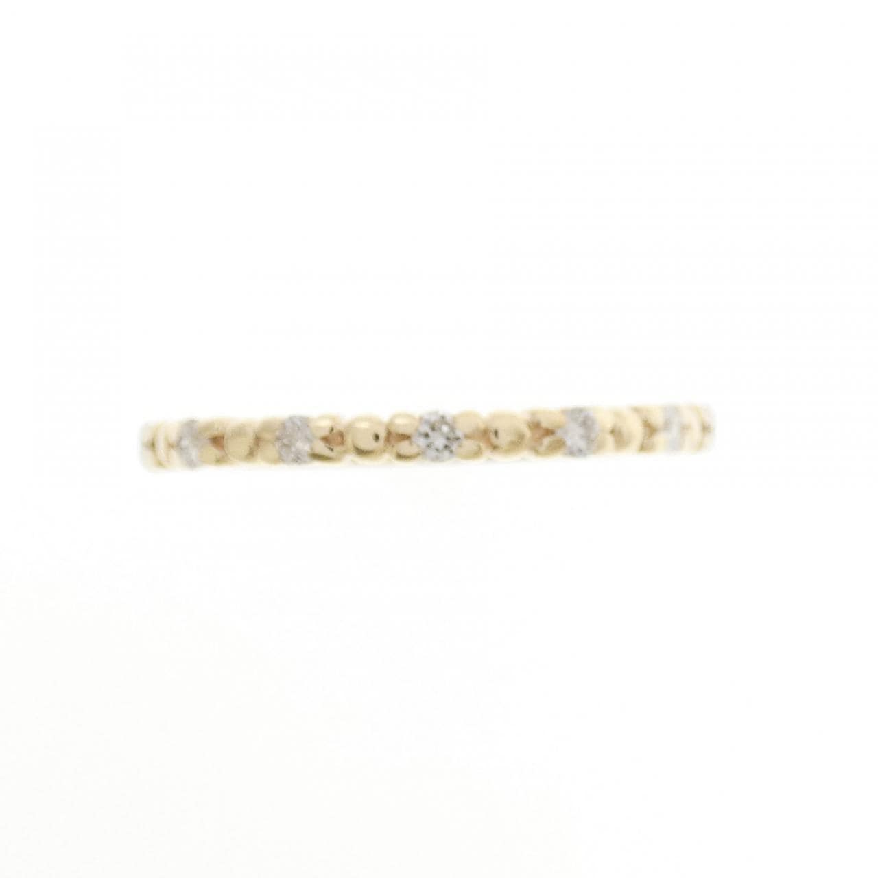 K10YG ダイヤモンド リング 0.09CT